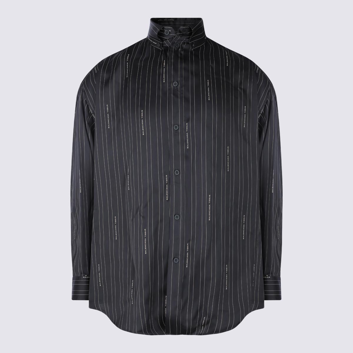 balenciaga shirts black/camel _vi - women