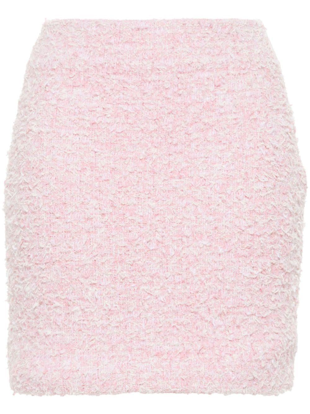 balenciaga skirts pink cotton polyamide viscose - women