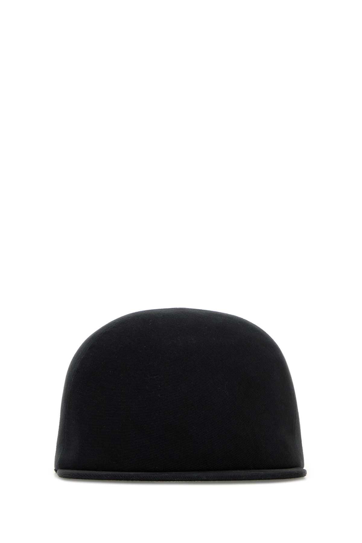 balenciaga slate twill baseball cap
