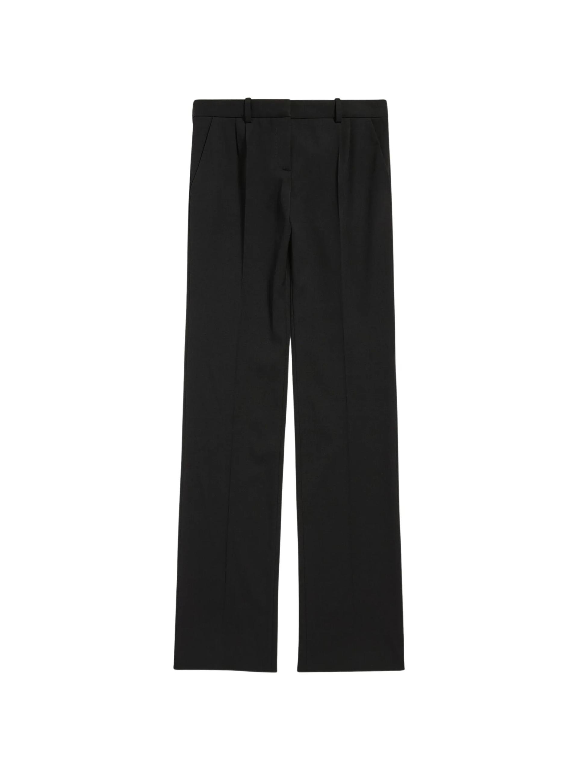 balenciaga slim tailored pants black pantaloni - women