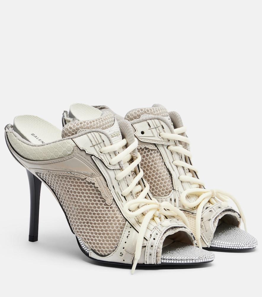 balenciaga stapler embellished leather