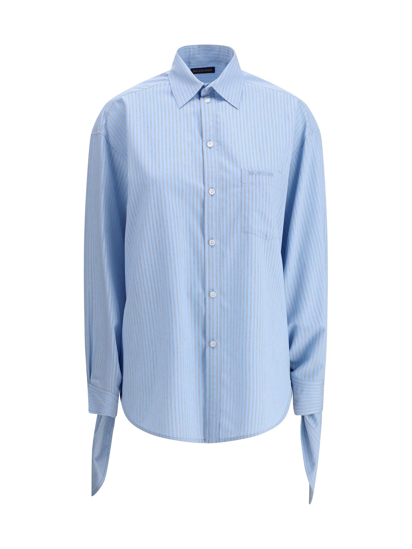 balenciaga striped shirt