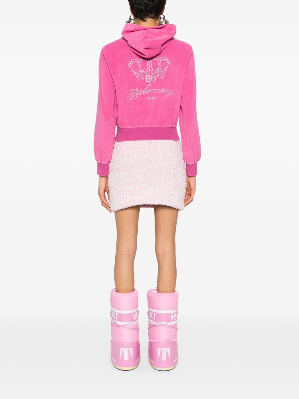 balenciaga sweaters pink cotton polyester - women