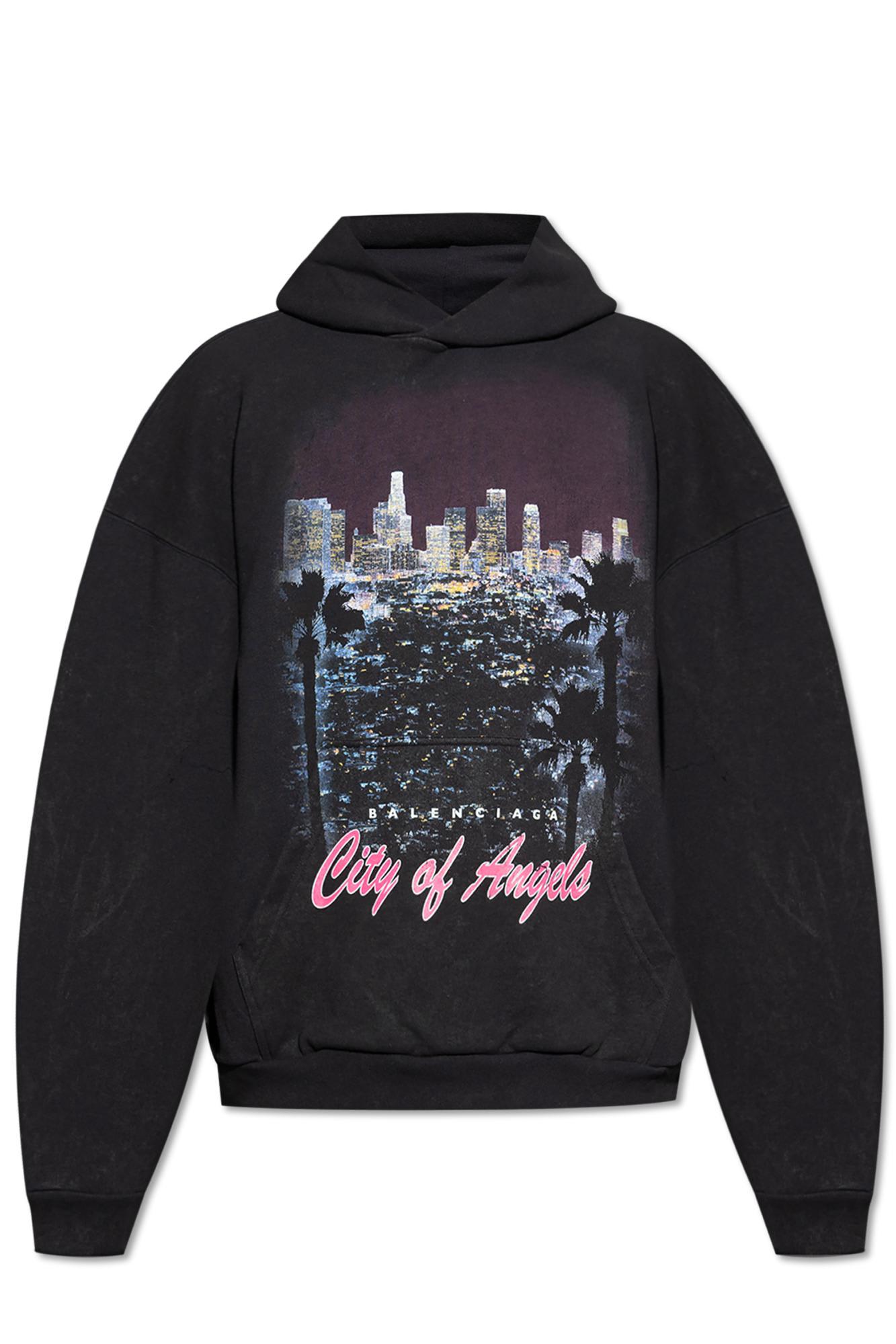 balenciaga sweatshirt with print