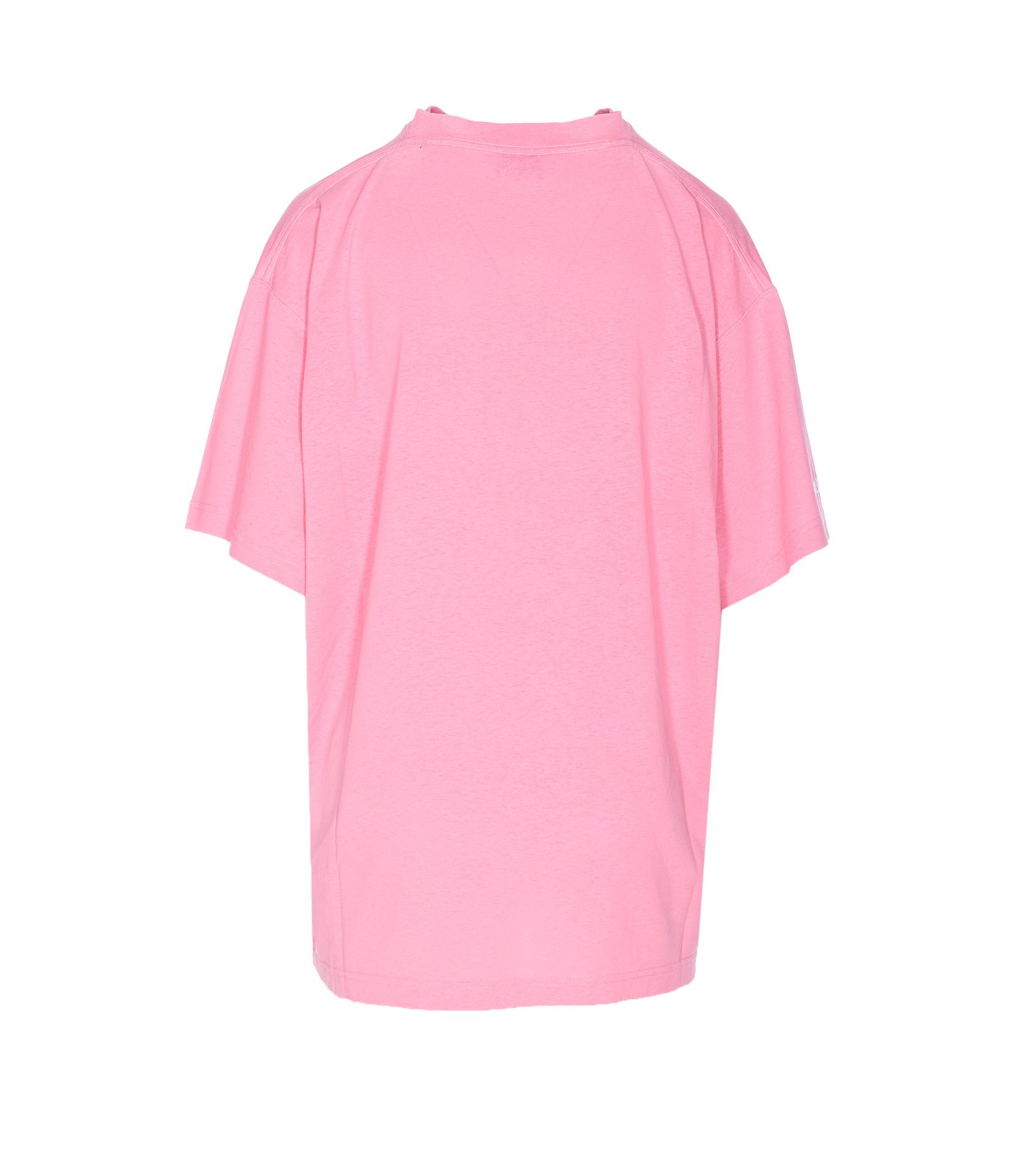 balenciaga t-shirts and polos pink cotton - women