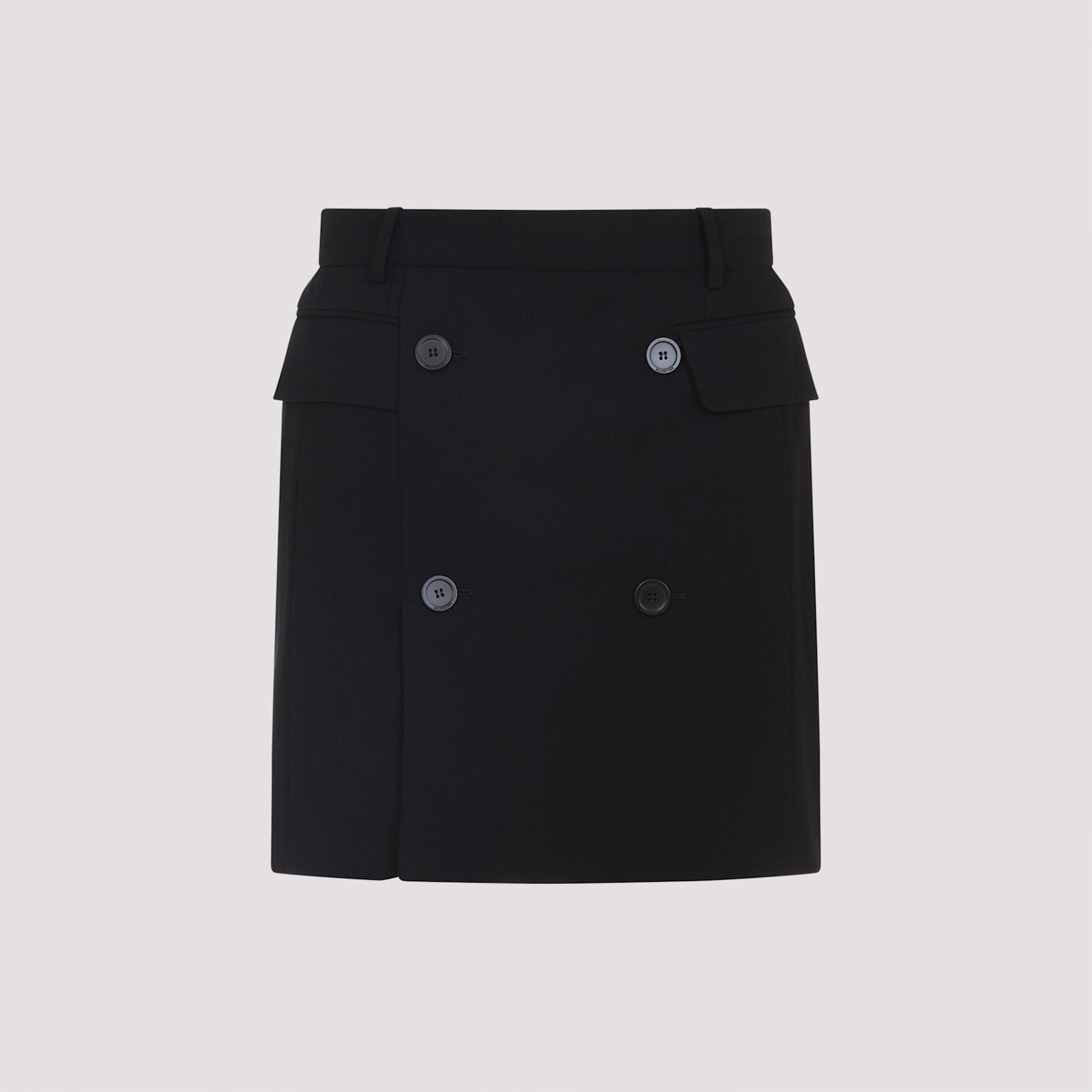 balenciaga tailored mini skirt