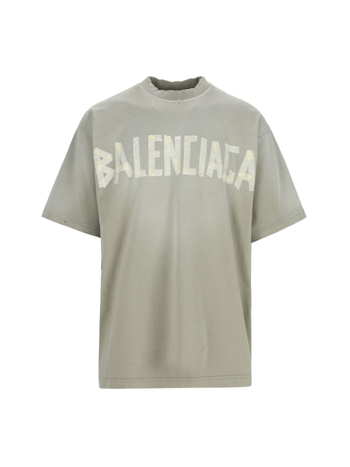 balenciaga tape type t-shirt