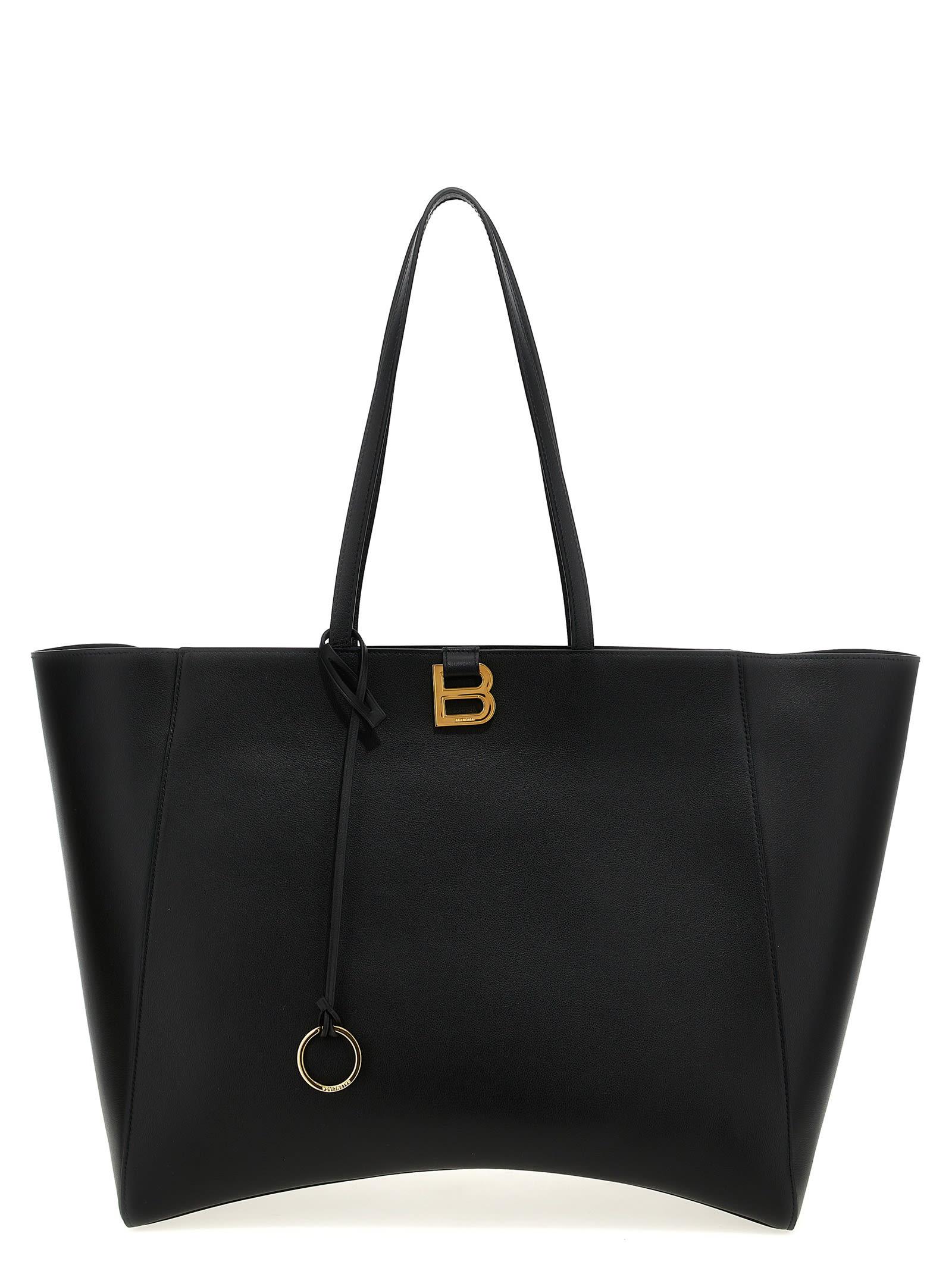 balenciaga tote hourglass soft large shopping bag