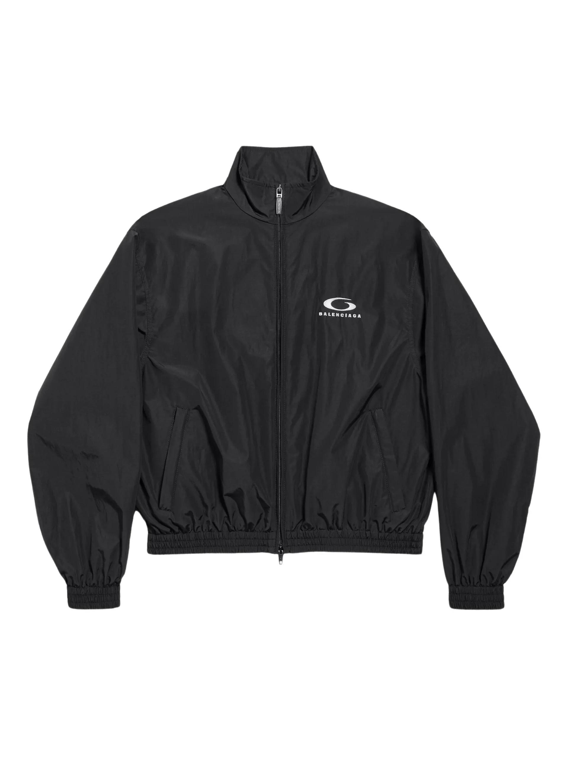 balenciaga tracksuit jacket black giacca - women