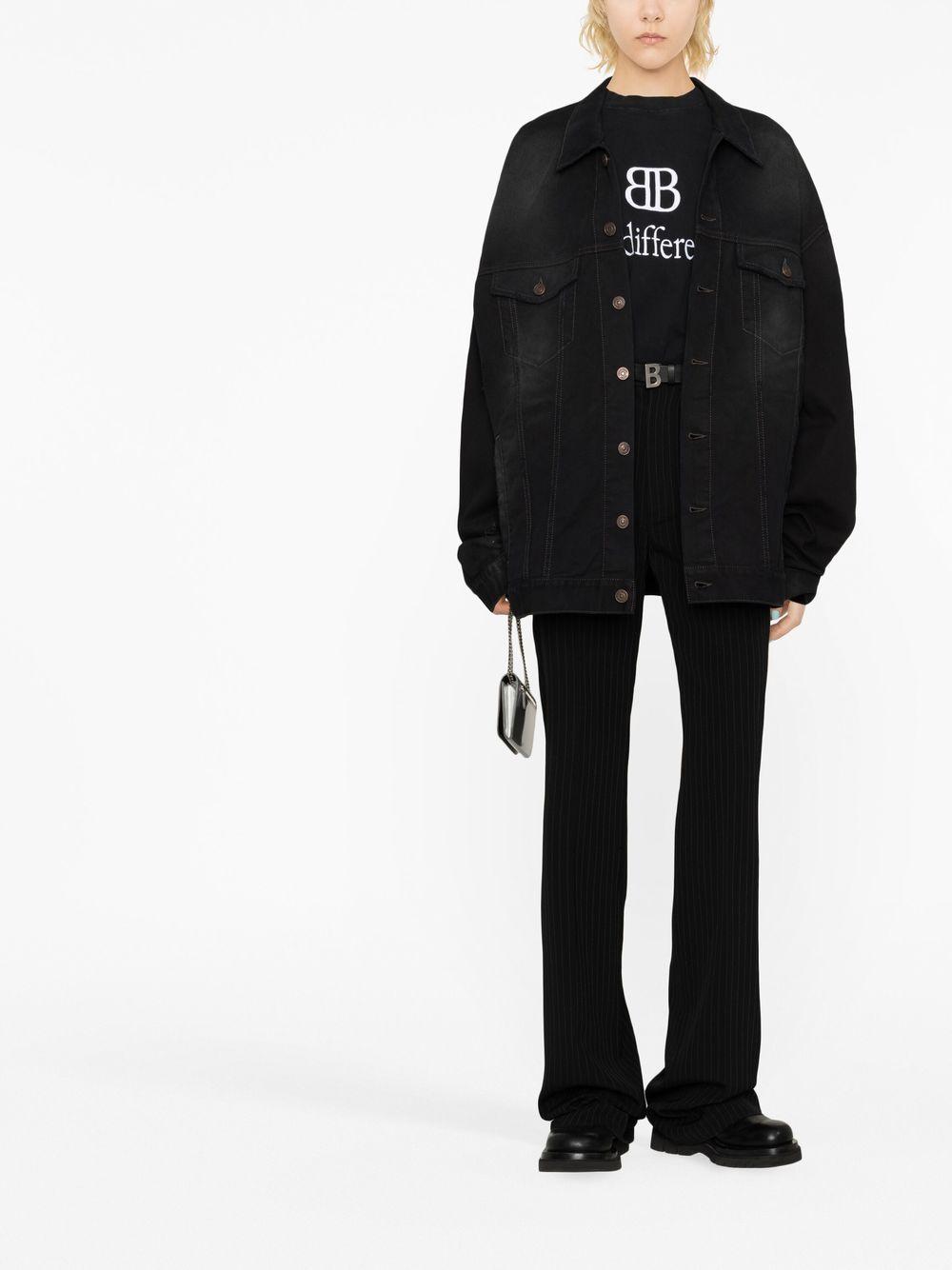 balenciaga trousers black - women
