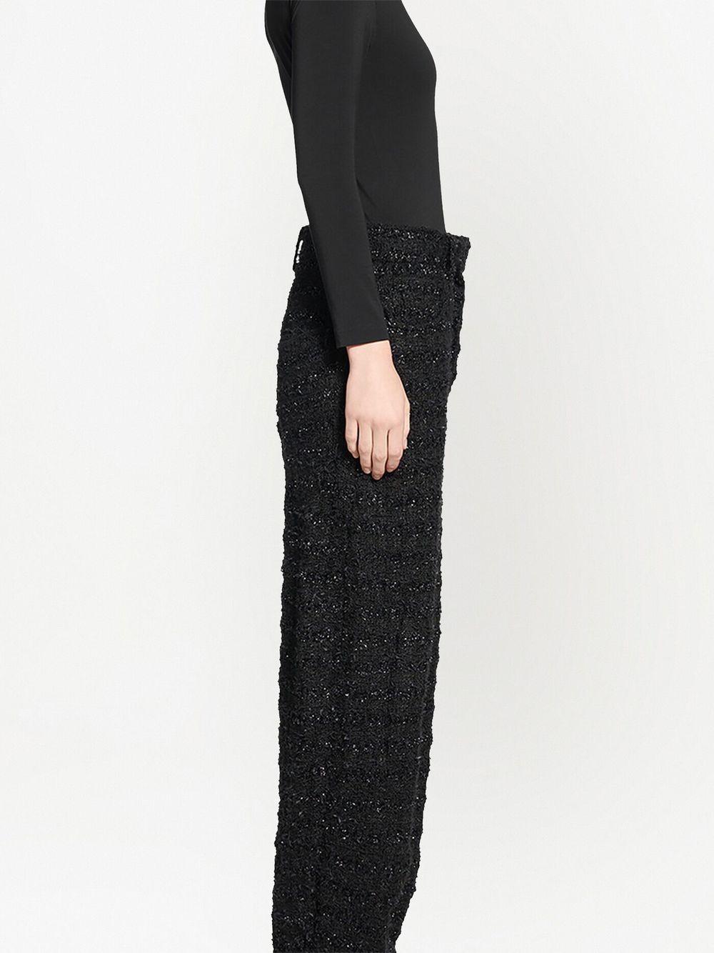 balenciaga trousers black - women