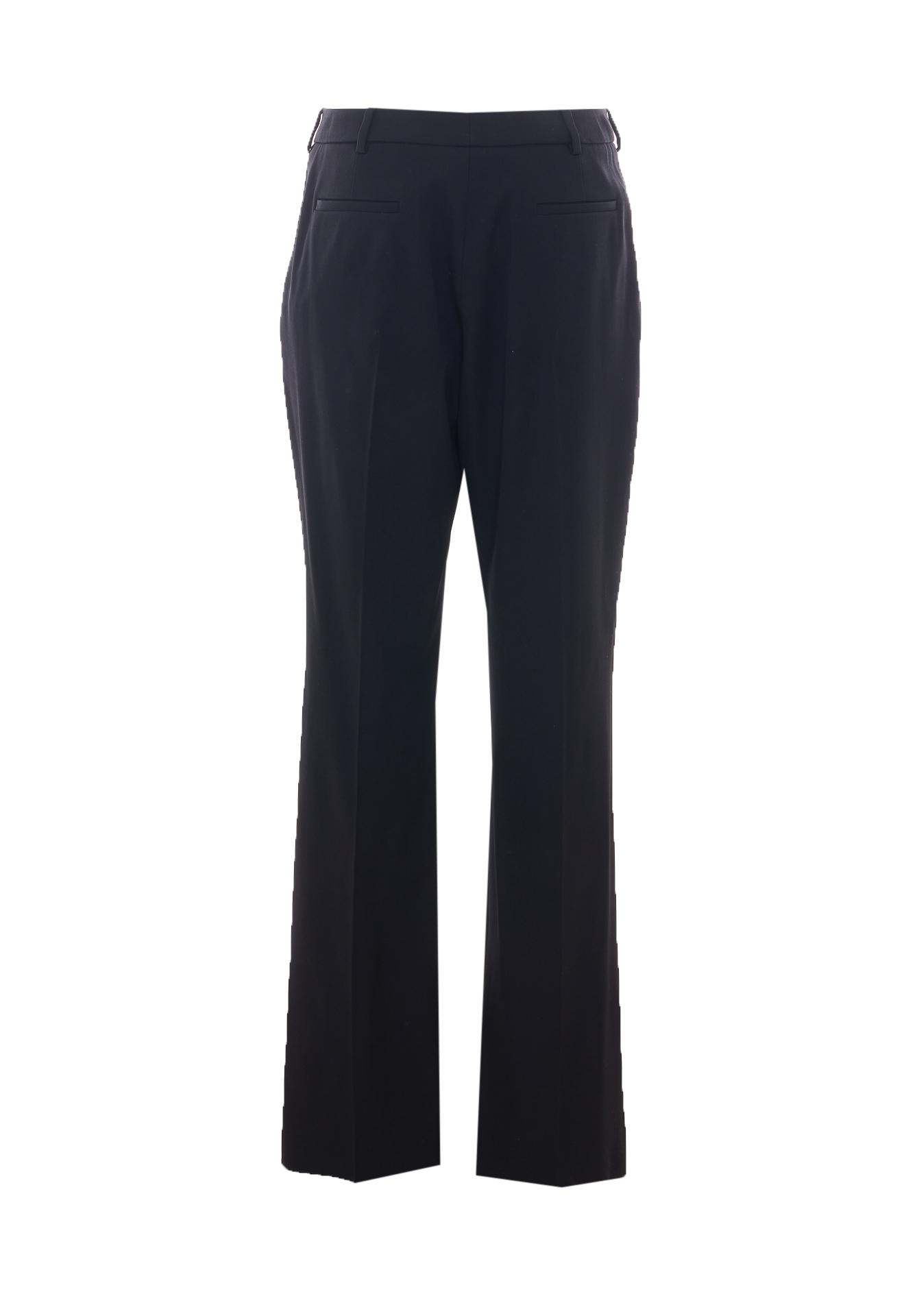 balenciaga trousers black wool - women