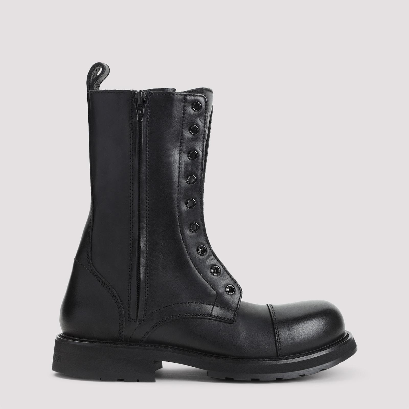 balenciaga truck lace-up boots