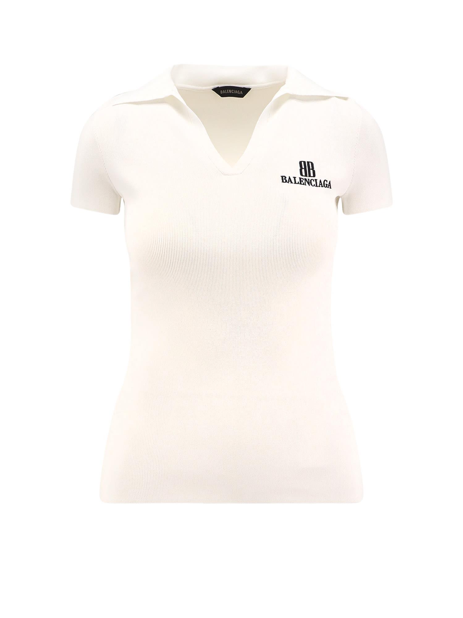 balenciaga viscose blend sweater