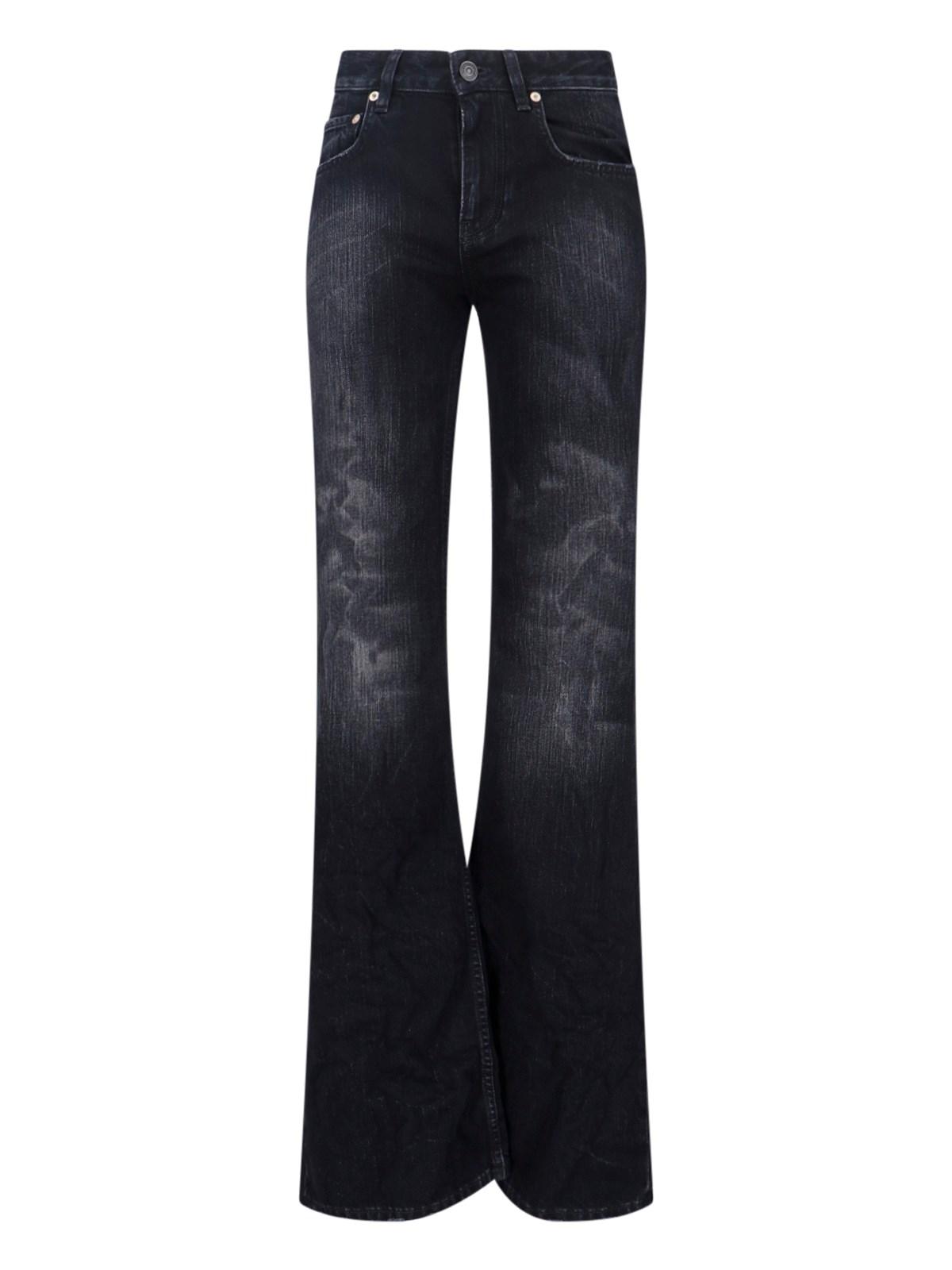 balenciaga wide-leg jeans