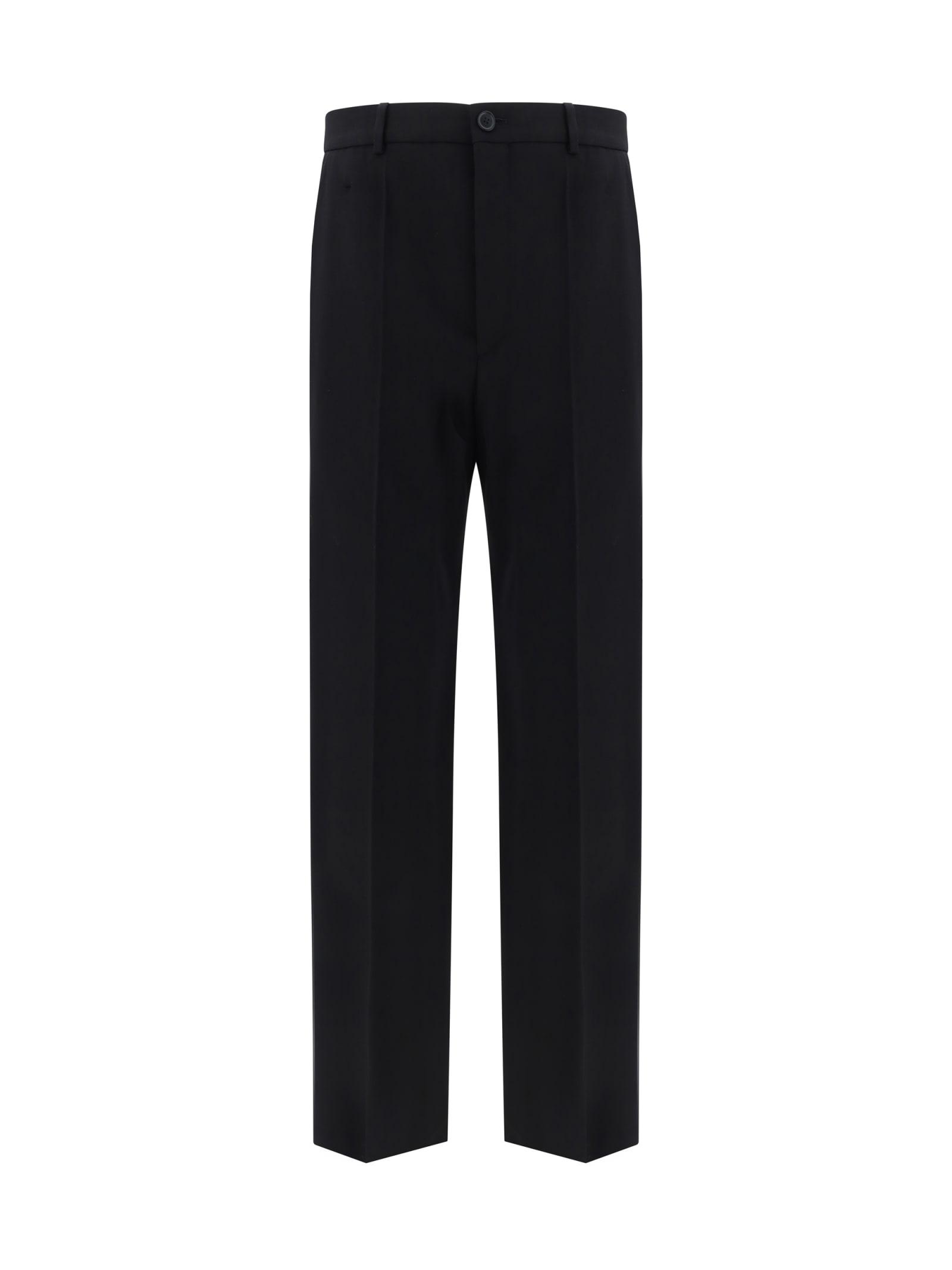 balenciaga wool pants