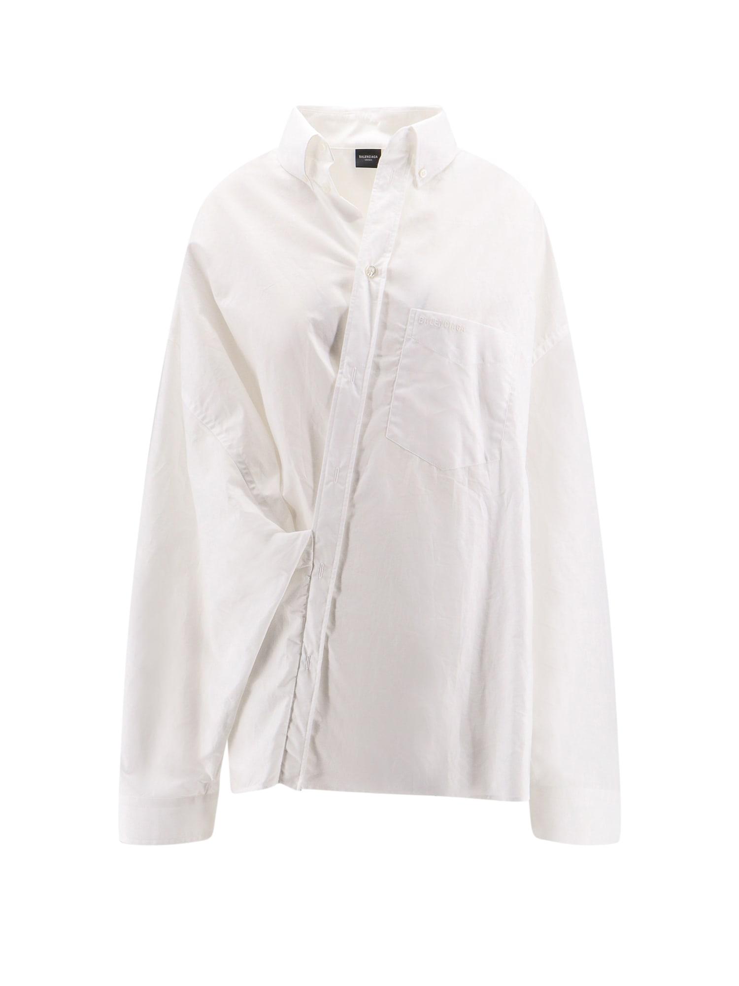 balenciaga wrap shirt