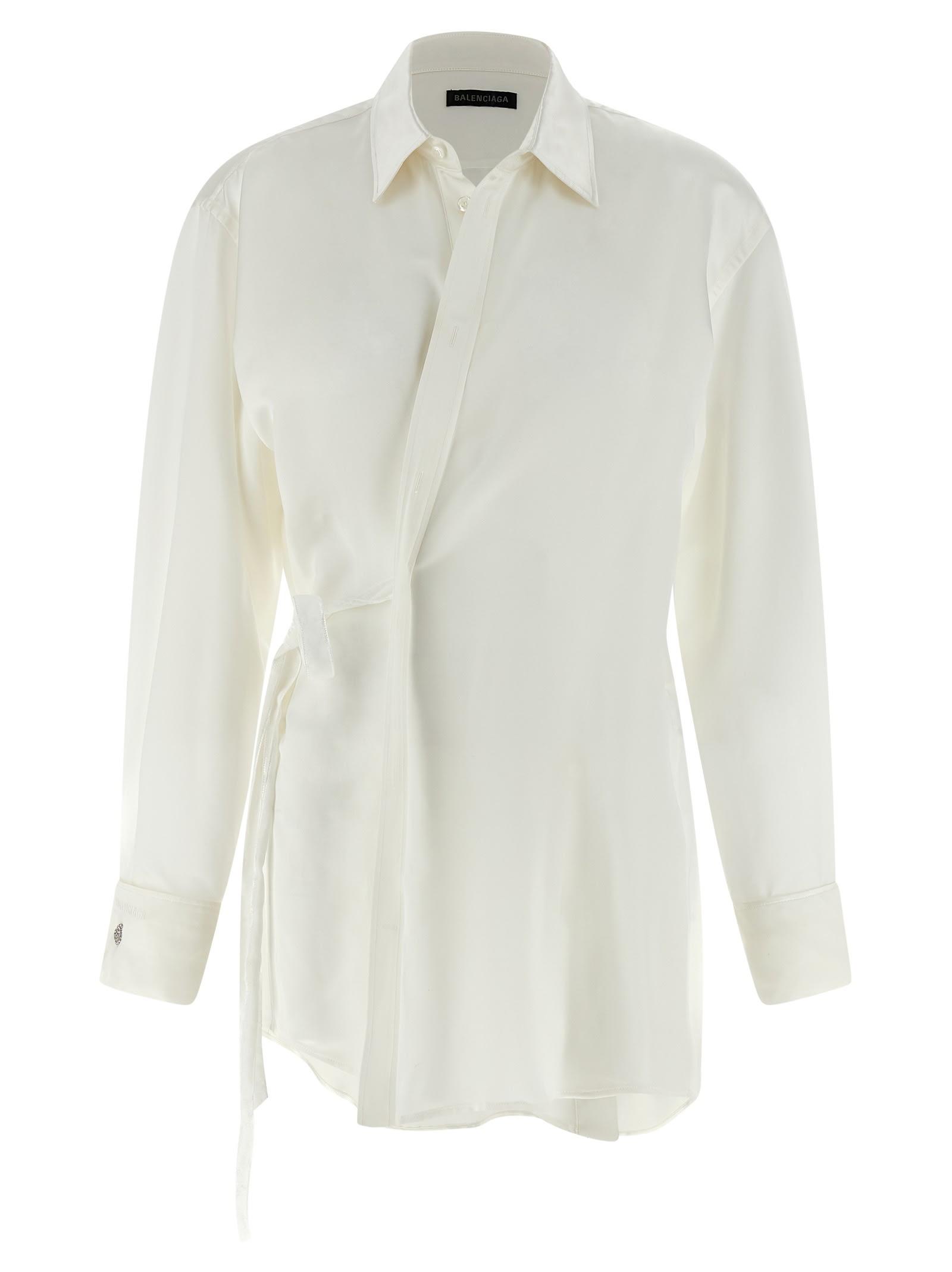 balenciaga wrap shirt