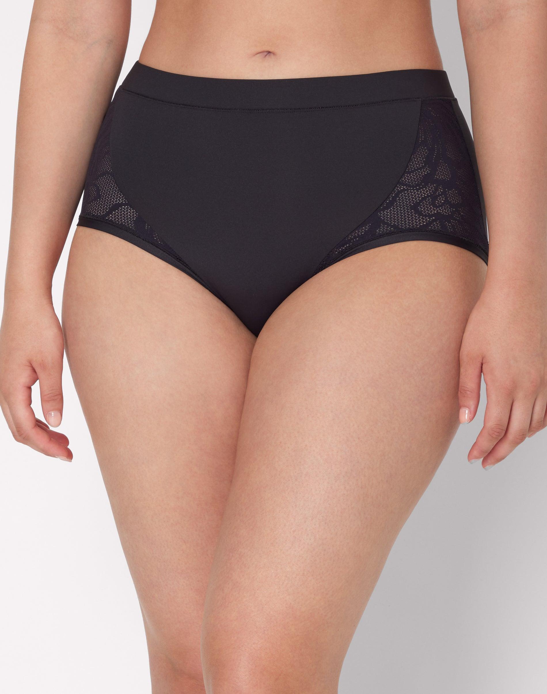 bali's coolest smoothing high waist brief black s women's