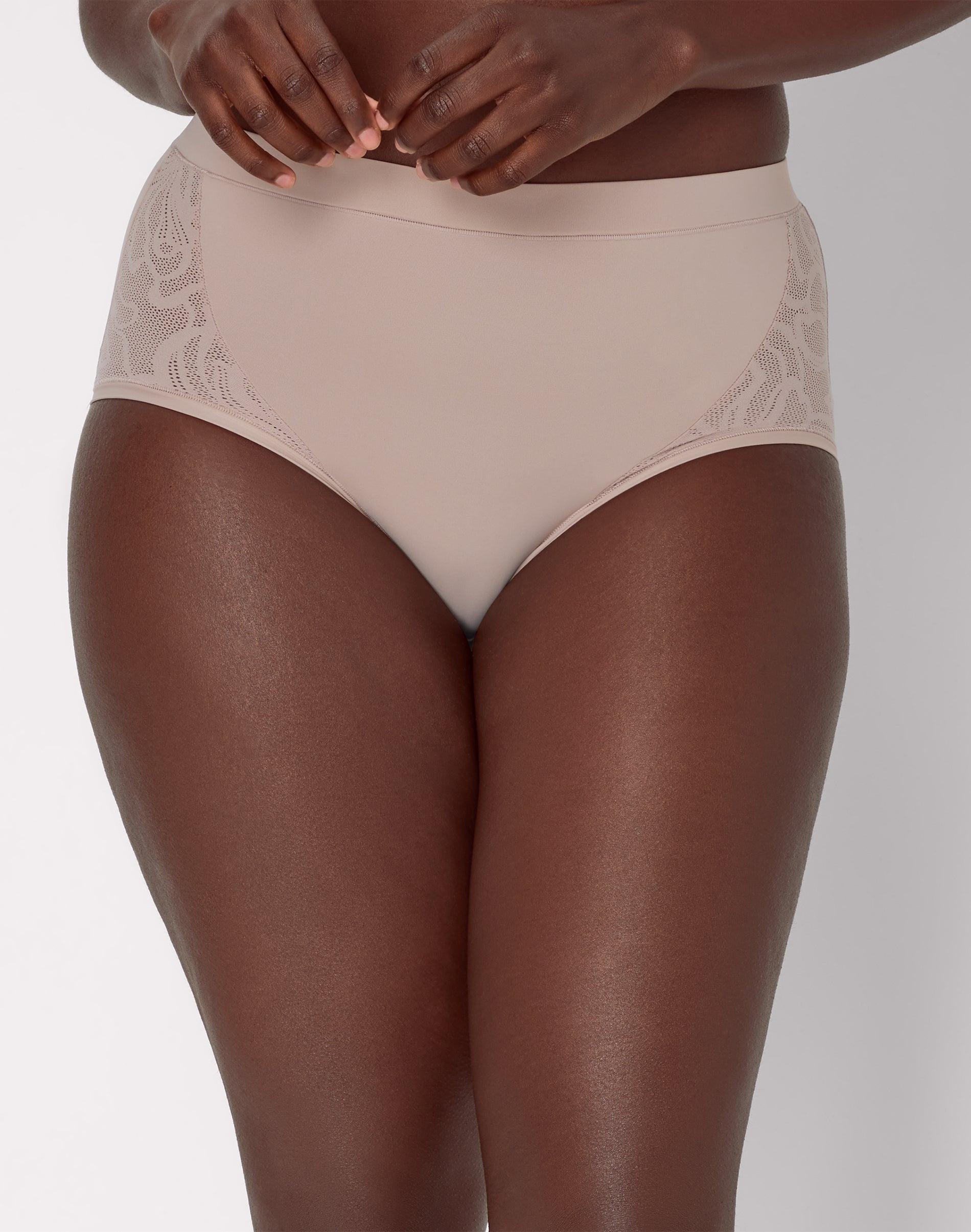 bali's coolest smoothing high waist brief evening blush s women's