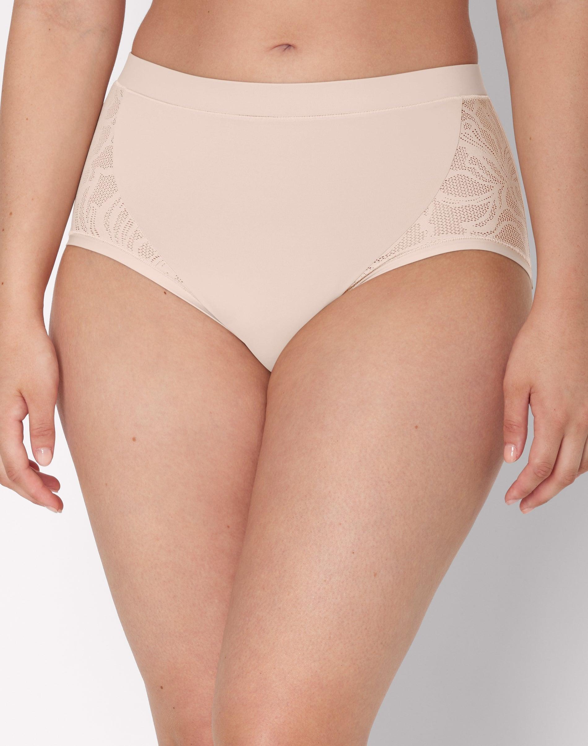 bali's coolest smoothing high waist brief sandshell s women's