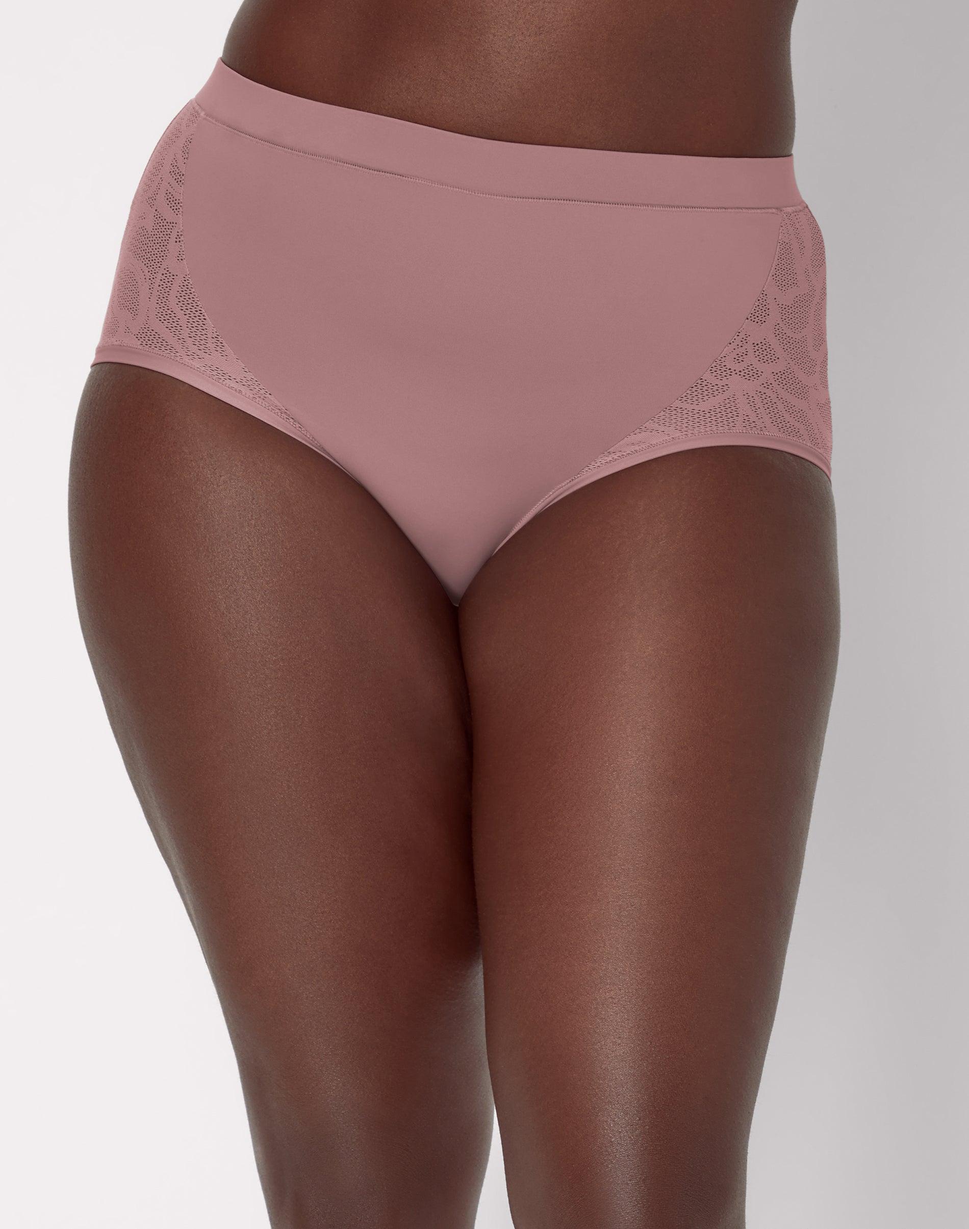 bali's coolest smoothing high waist brief smokey purple mauve s women's