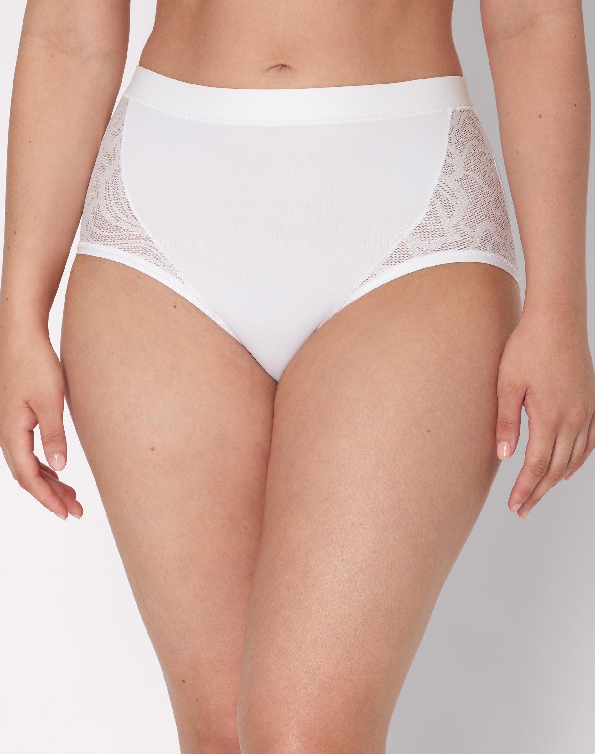 bali's coolest smoothing high waist brief white s women's