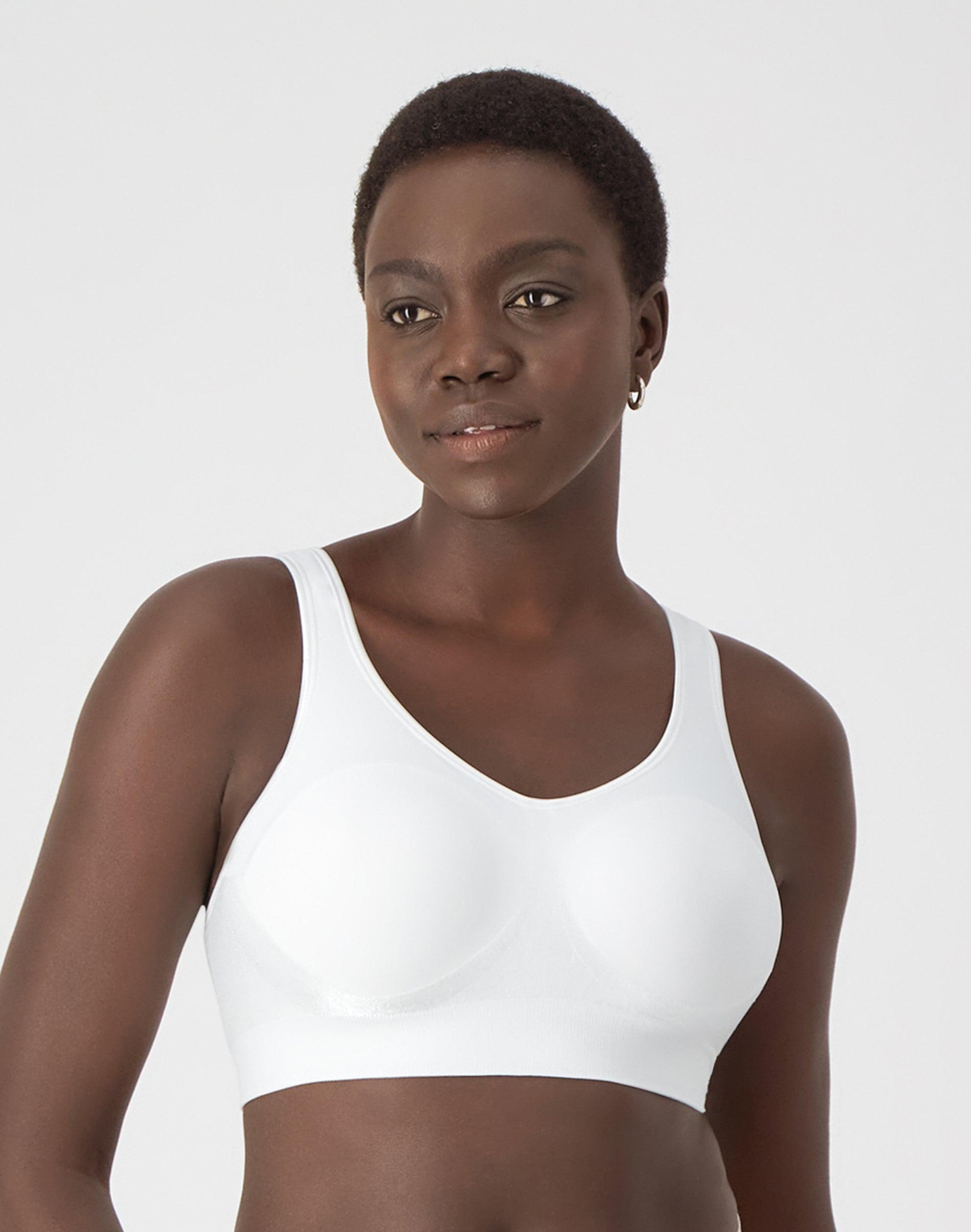 bali comfort revolution comfortflex fit shaping wireless bra white s women's