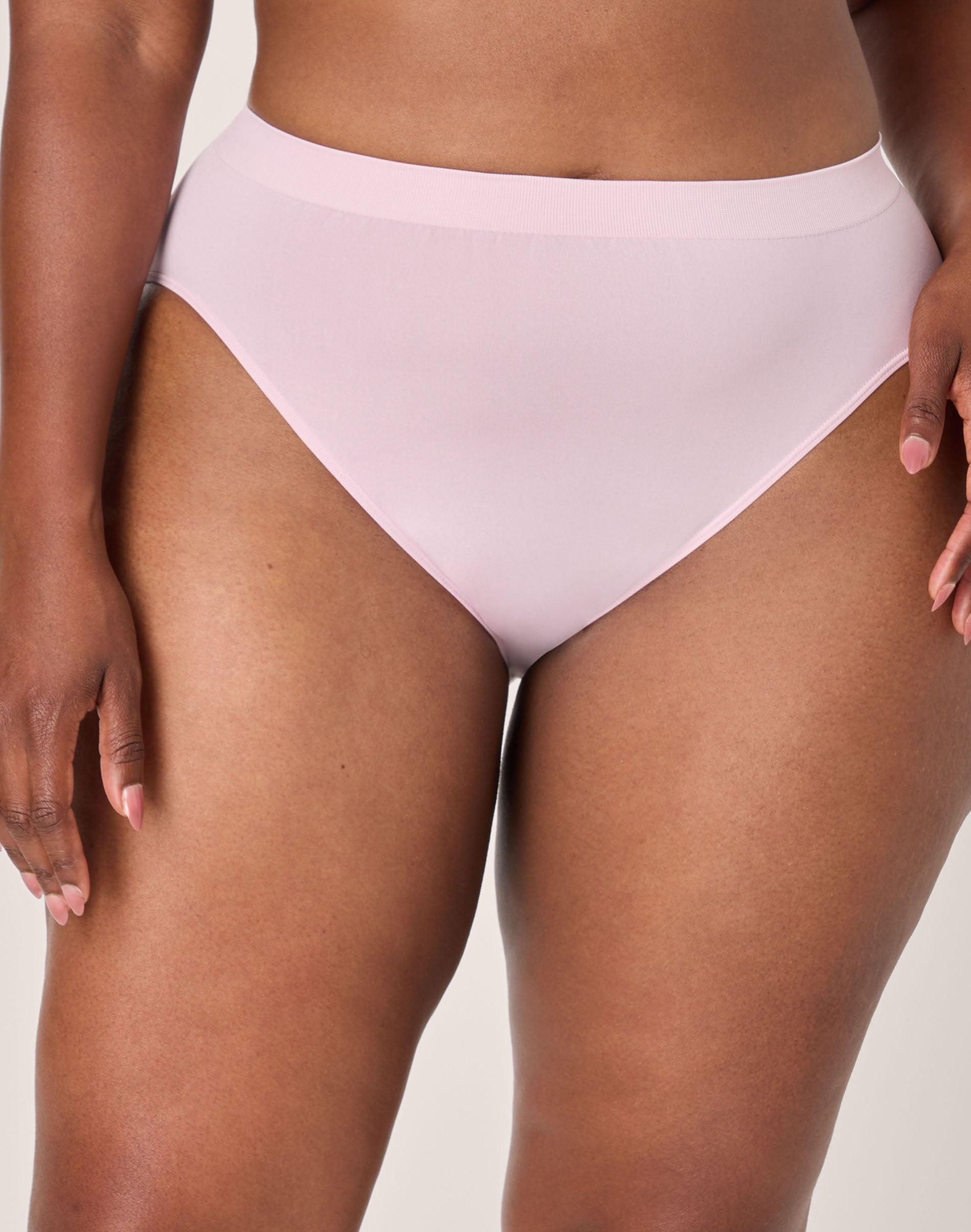 bali comfort revolution hi cut brief raspberry icing 7 women's