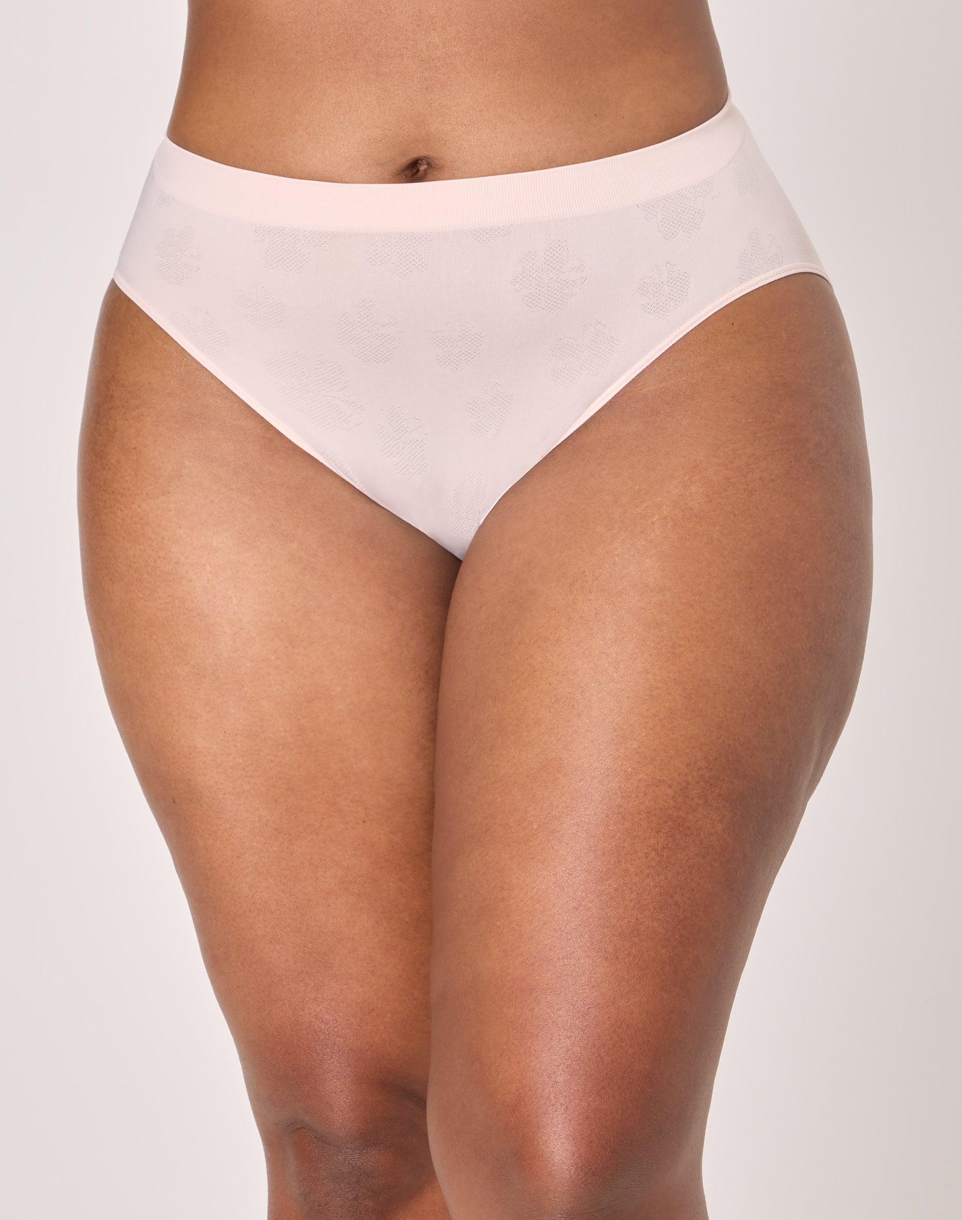 bali comfort revolution hi cut brief sandshell tropic 7 women's