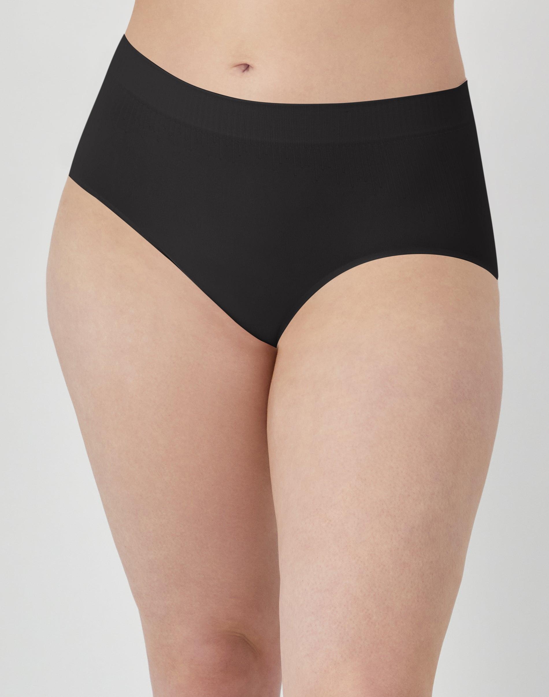 bali comfort revolution modern seamless brief black 5 women's