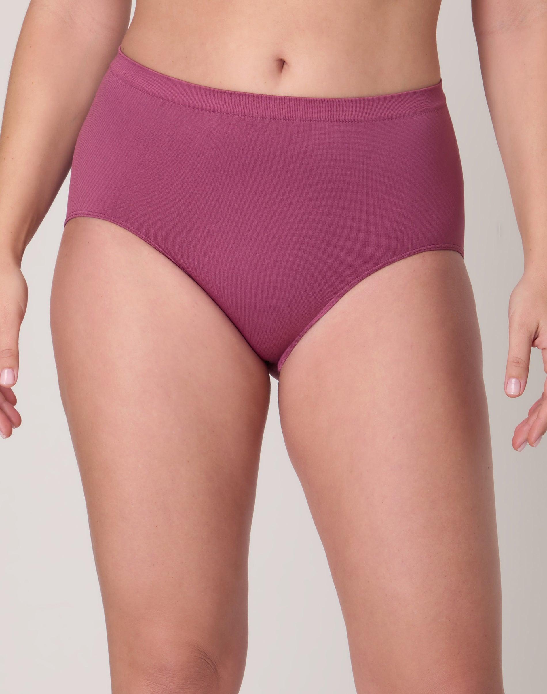bali comfort revolution seamless brief mauve mood 7 women's