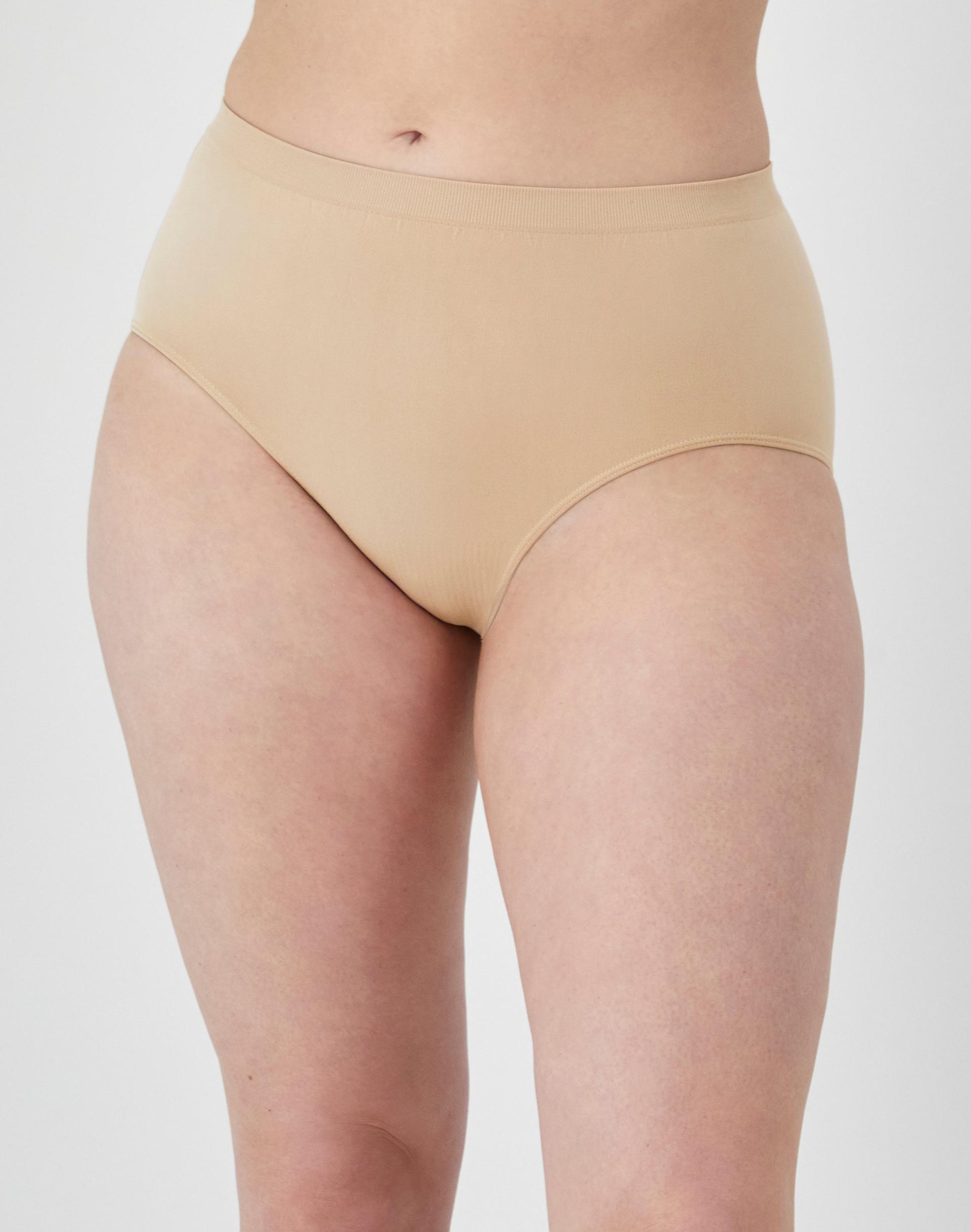 bali comfort revolution seamless brief nude 6/7 women's