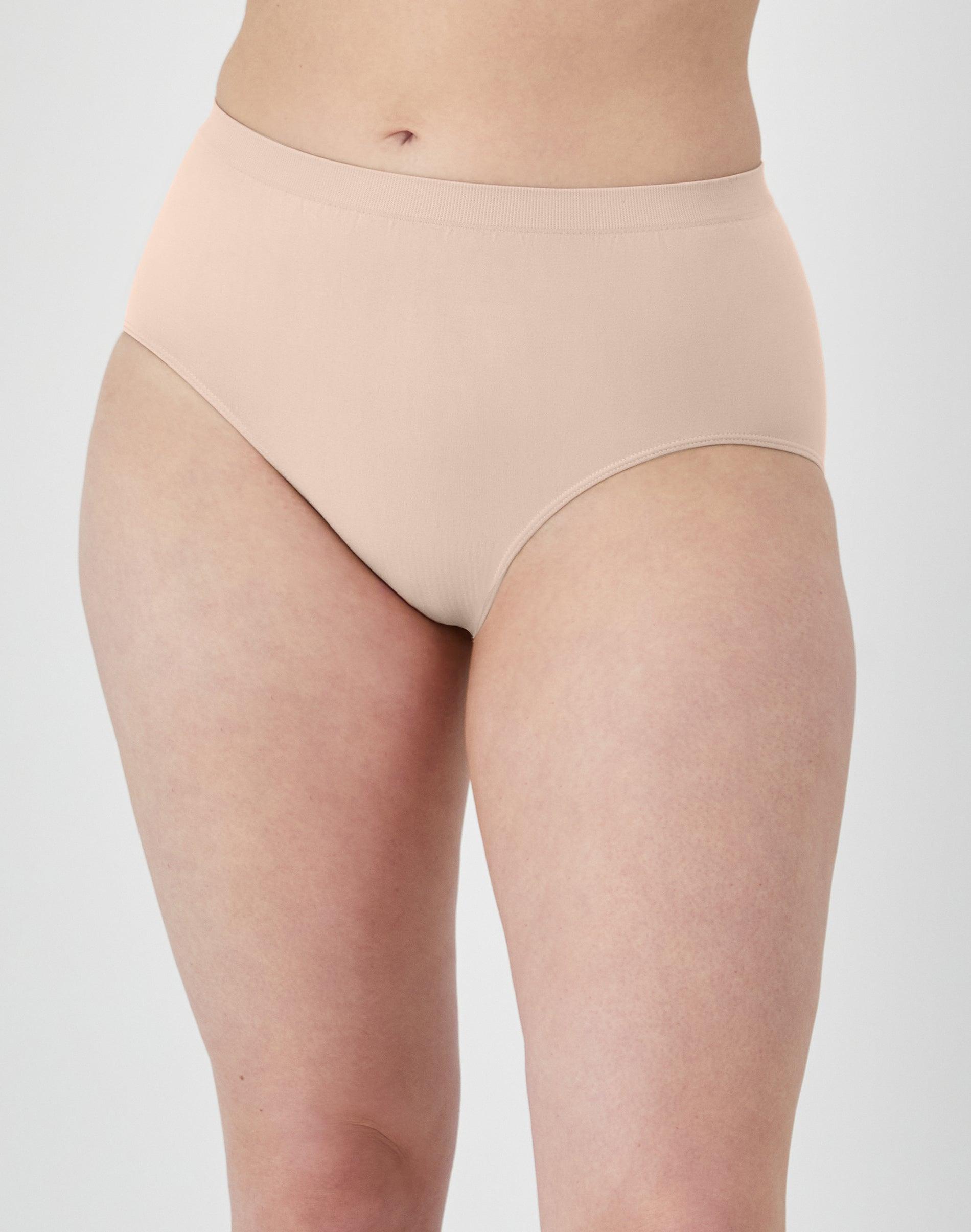 bali comfort revolution seamless brief rosewood 6/7 women's