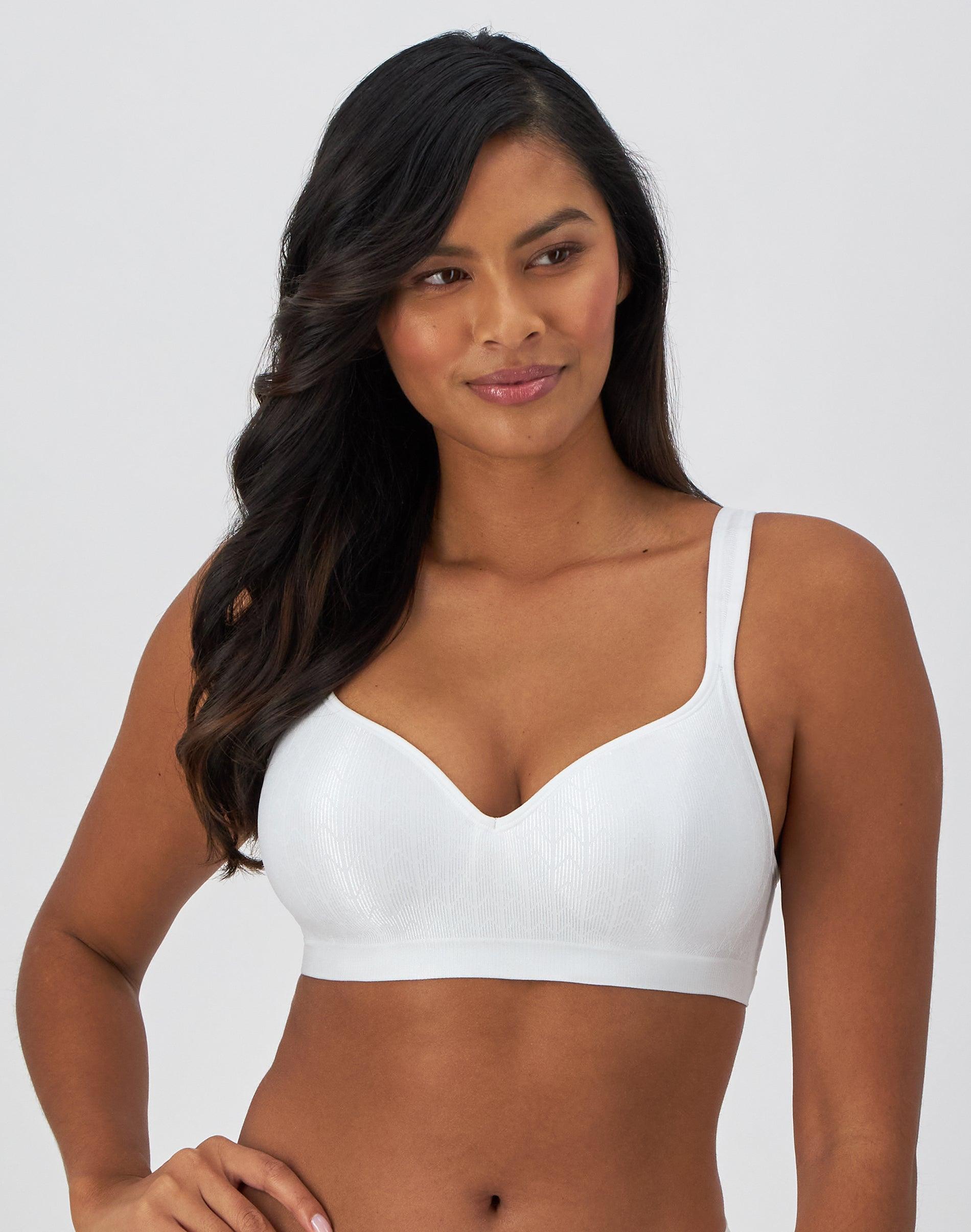 bali comfort revolution wireless bra white zag 36b