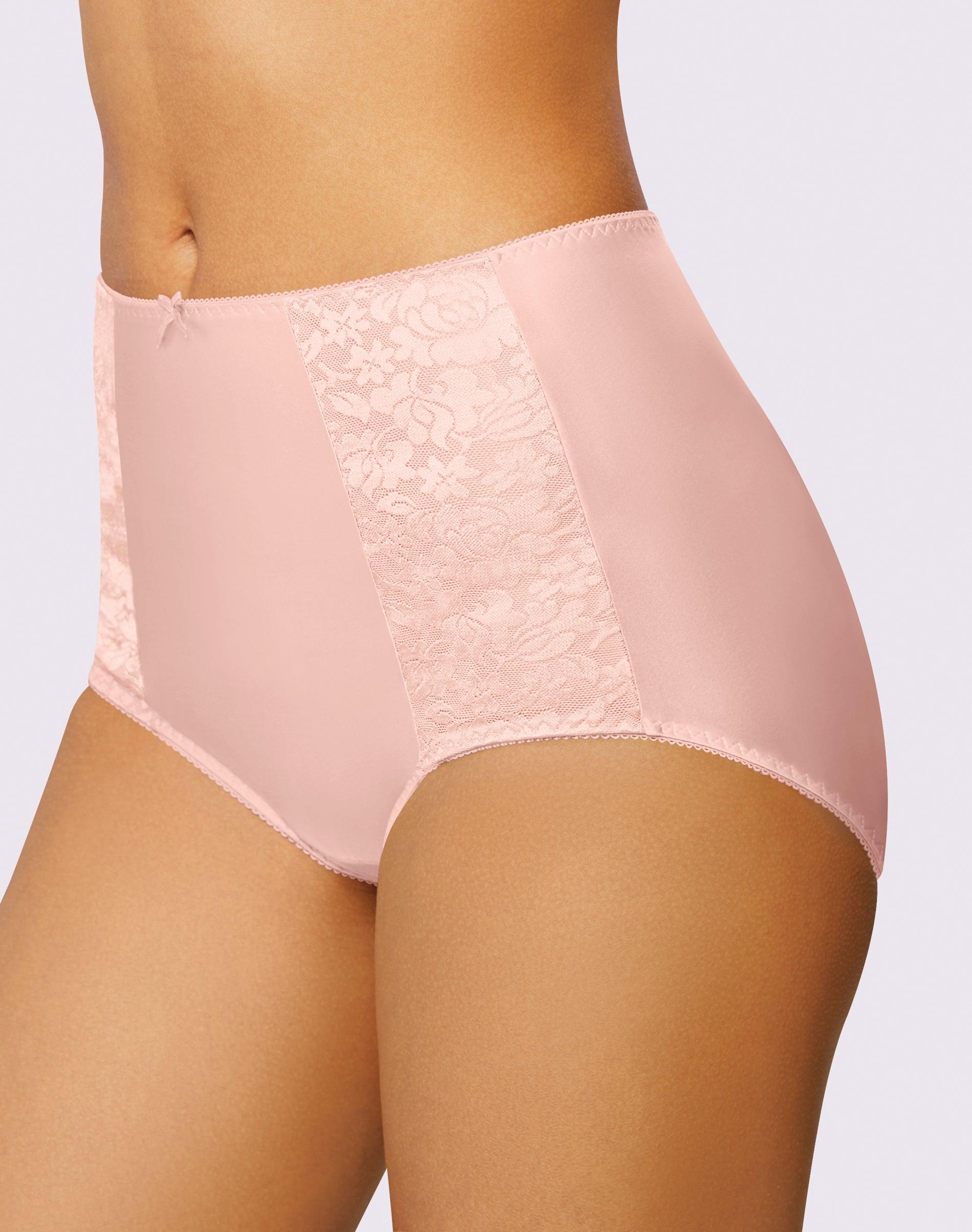 bali double support brief blushing pink 6 women's
