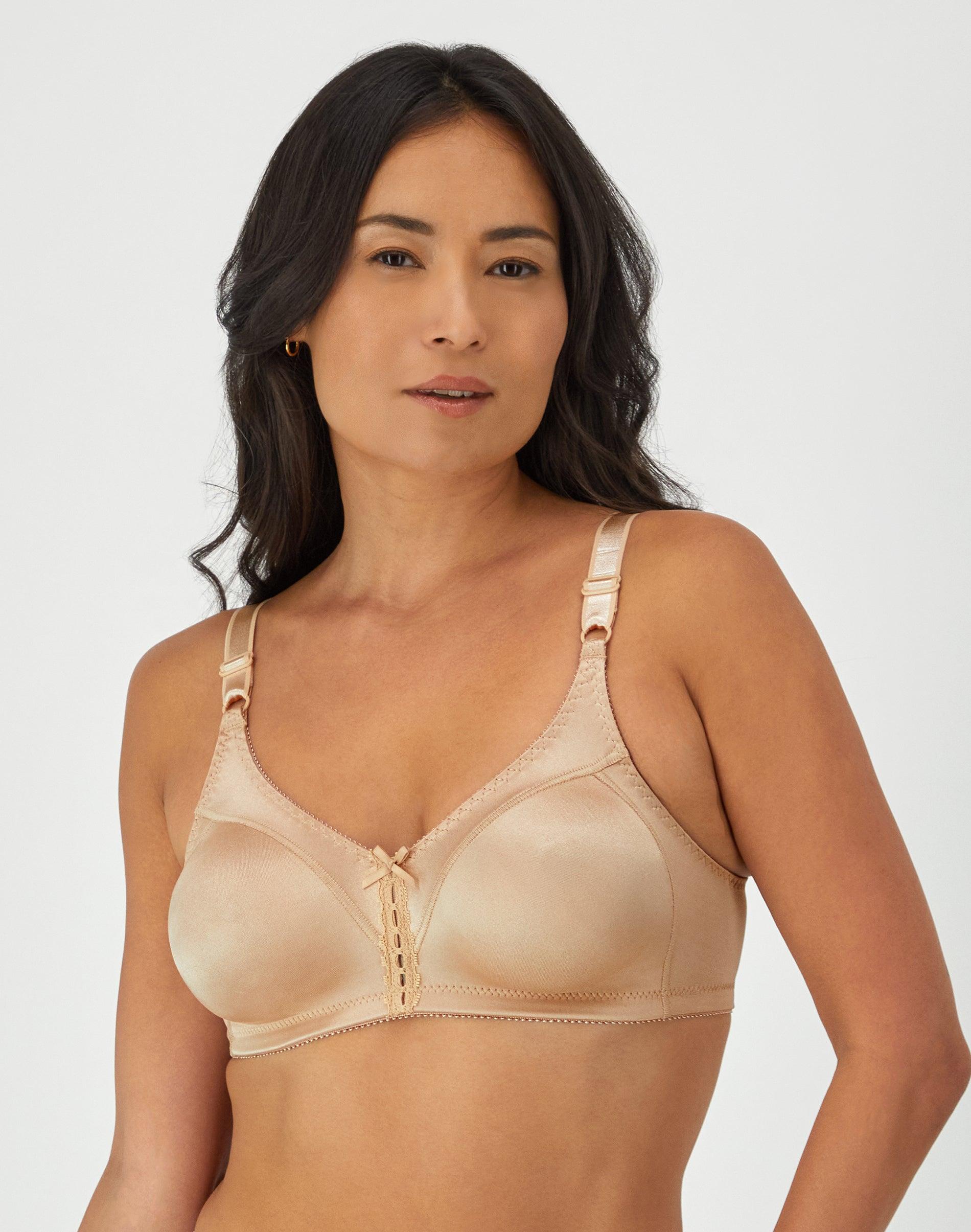 bali double support wireless bra nude 34b