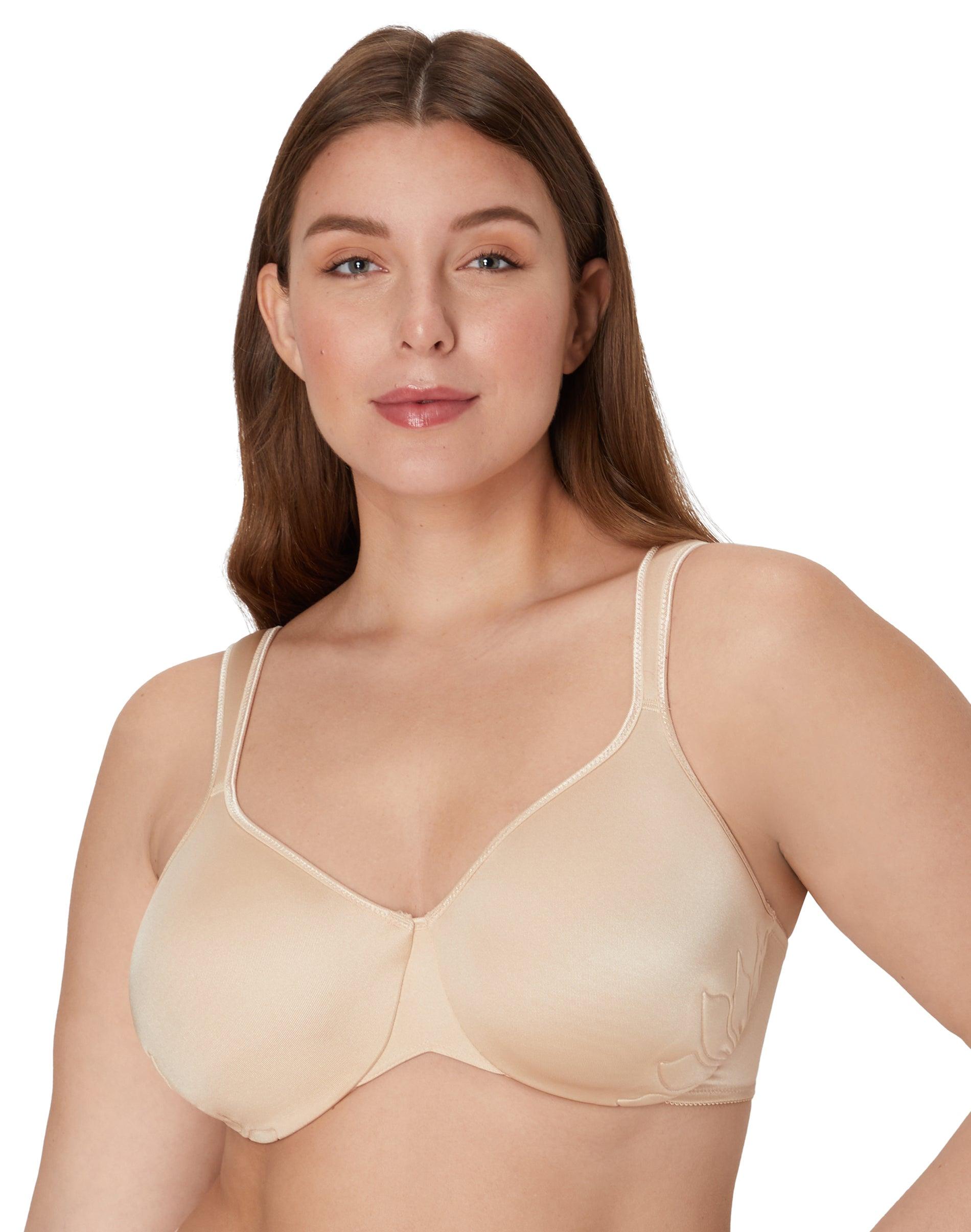 bali live it up push-up bra, underwire, cushioned soft taupe 36ddd