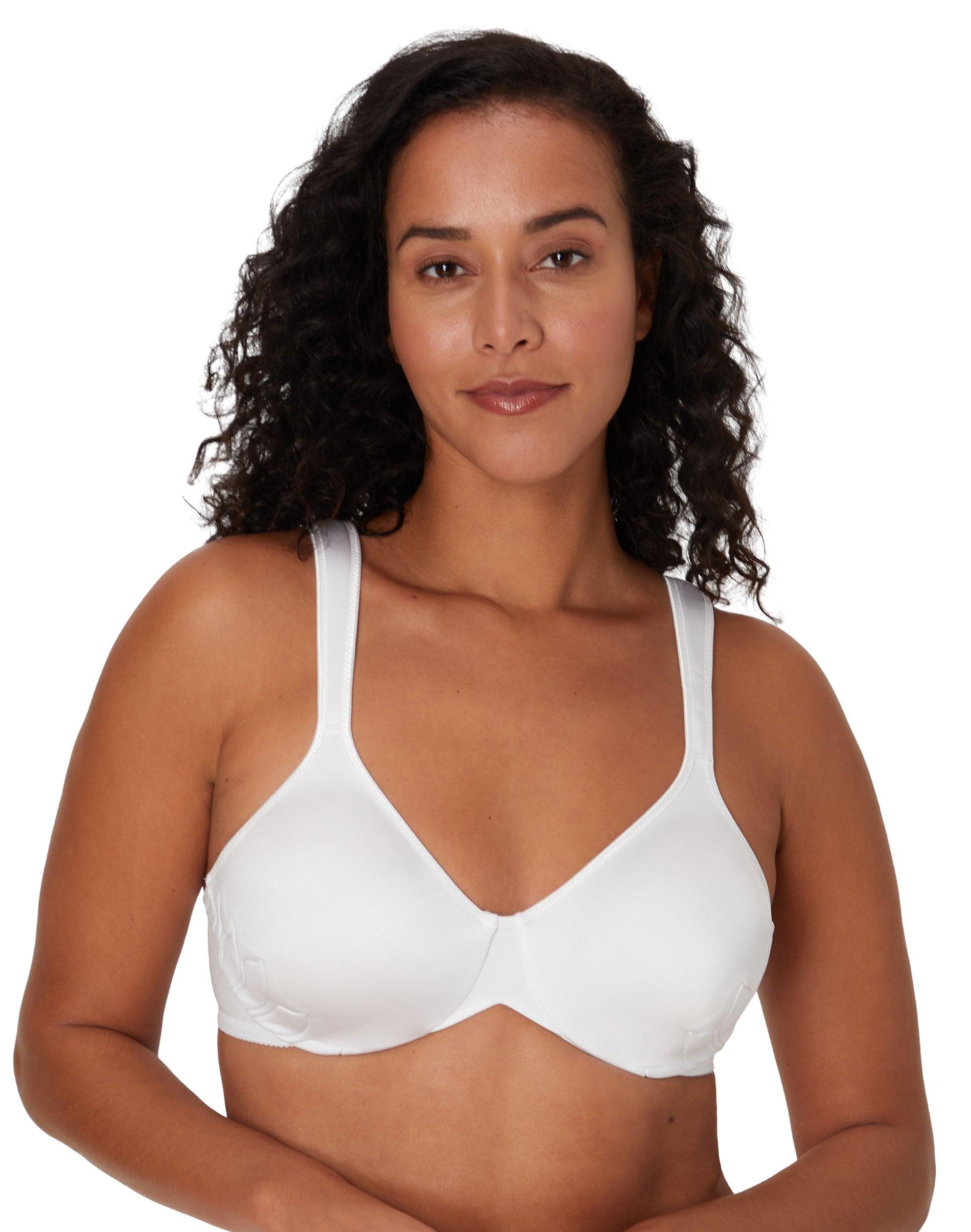 bali live it up push-up bra, underwire, cushioned white 36ddd