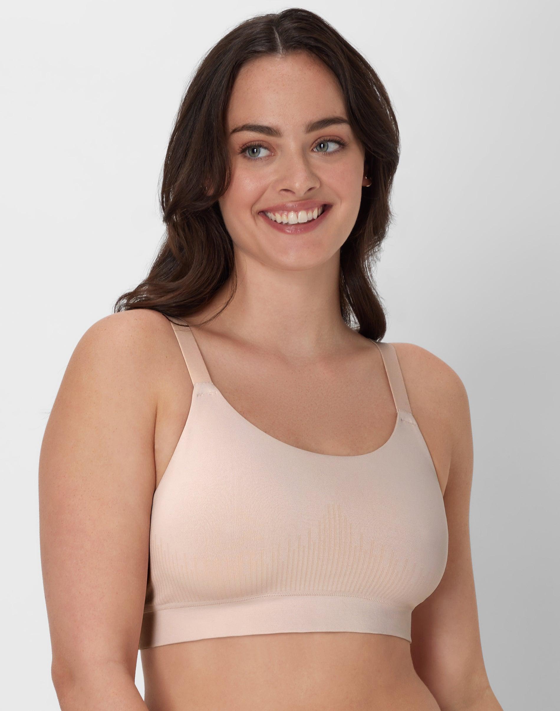 bali modern seamless bralette sandshell s