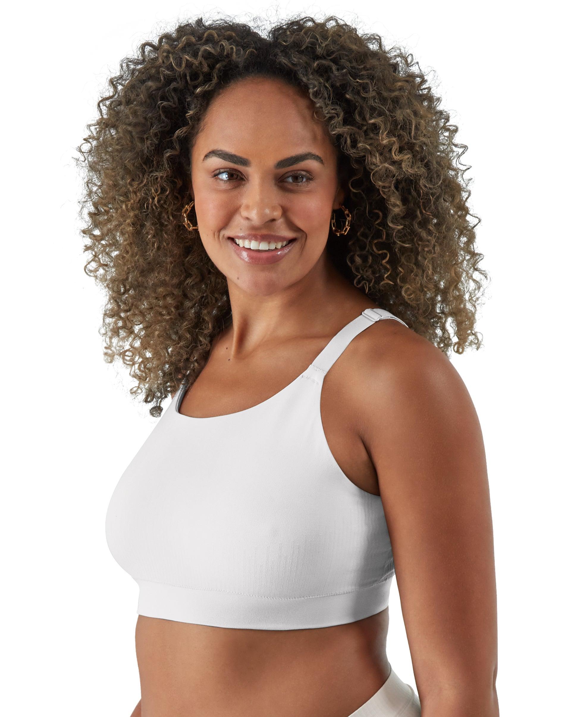 bali modern seamless bralette white s