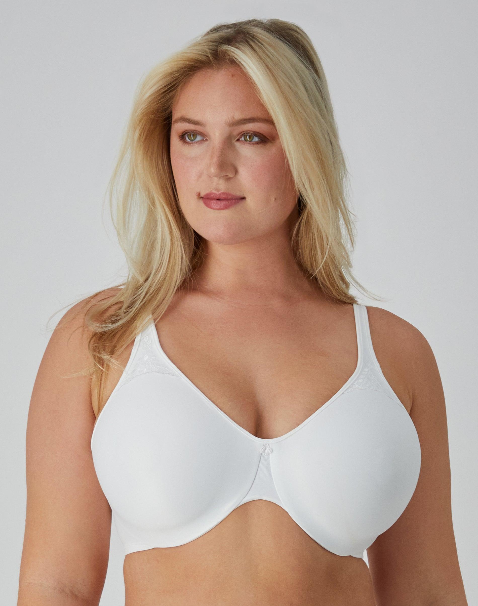 bali passion for comfort underwire minimizer bra white 36ddd