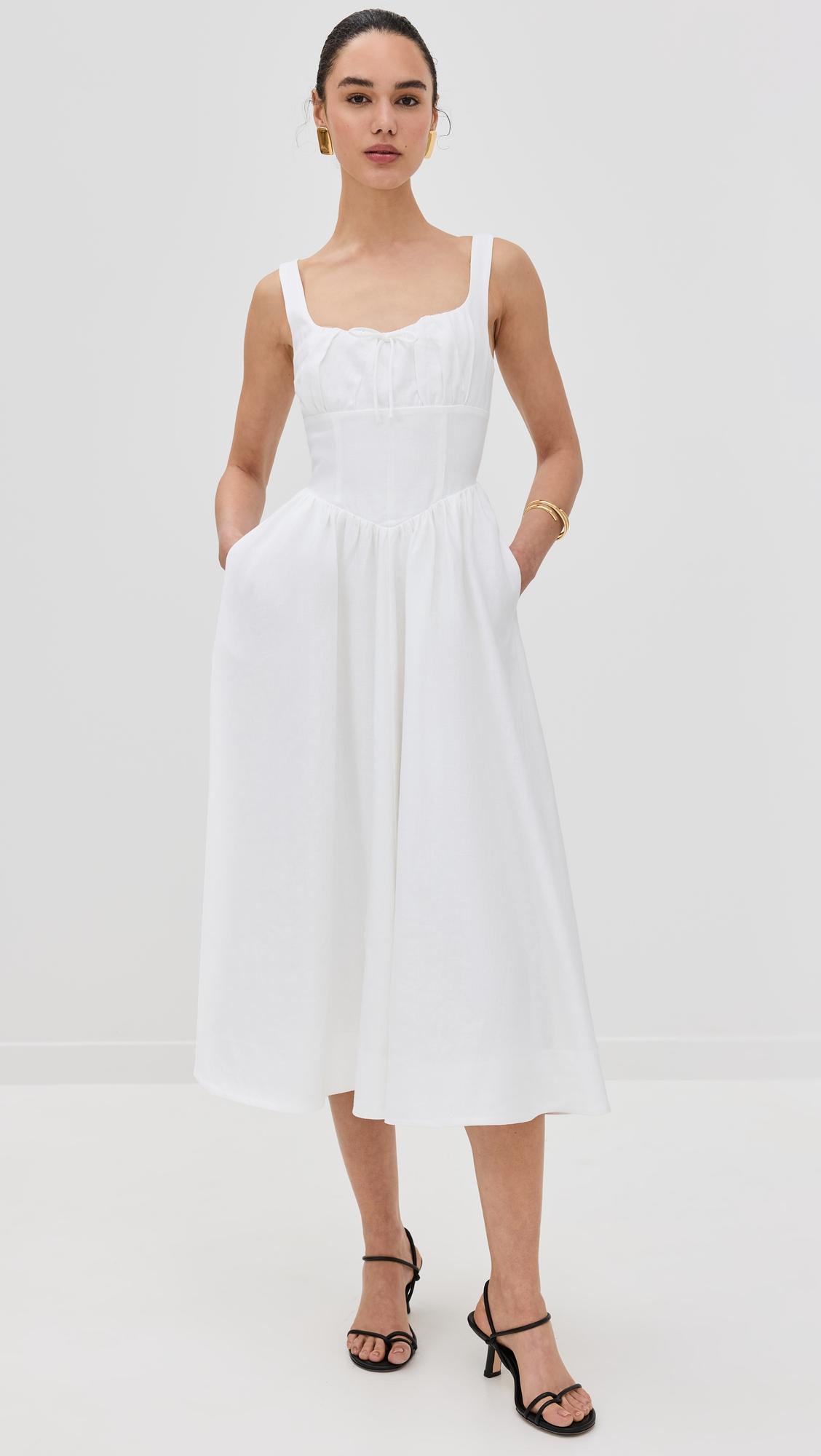 balia linen dress