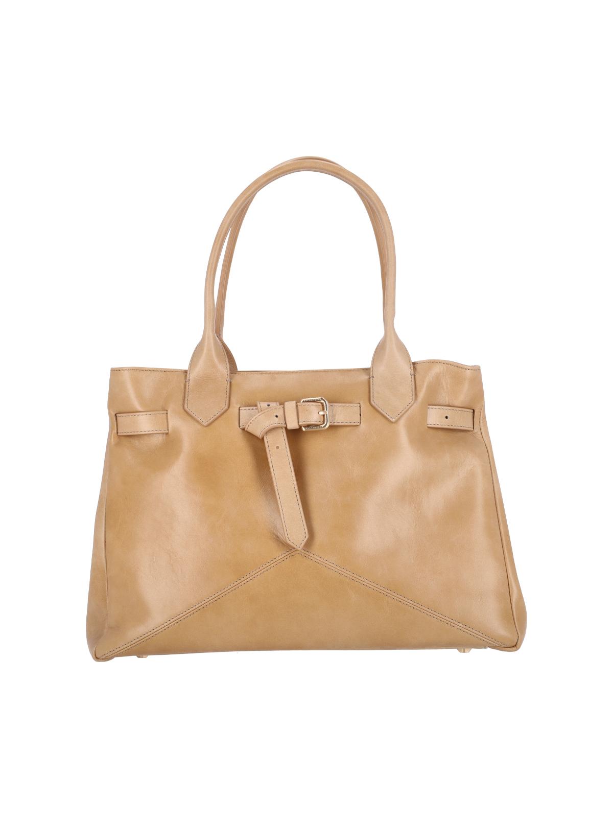 ballantyne bags beige leather - women