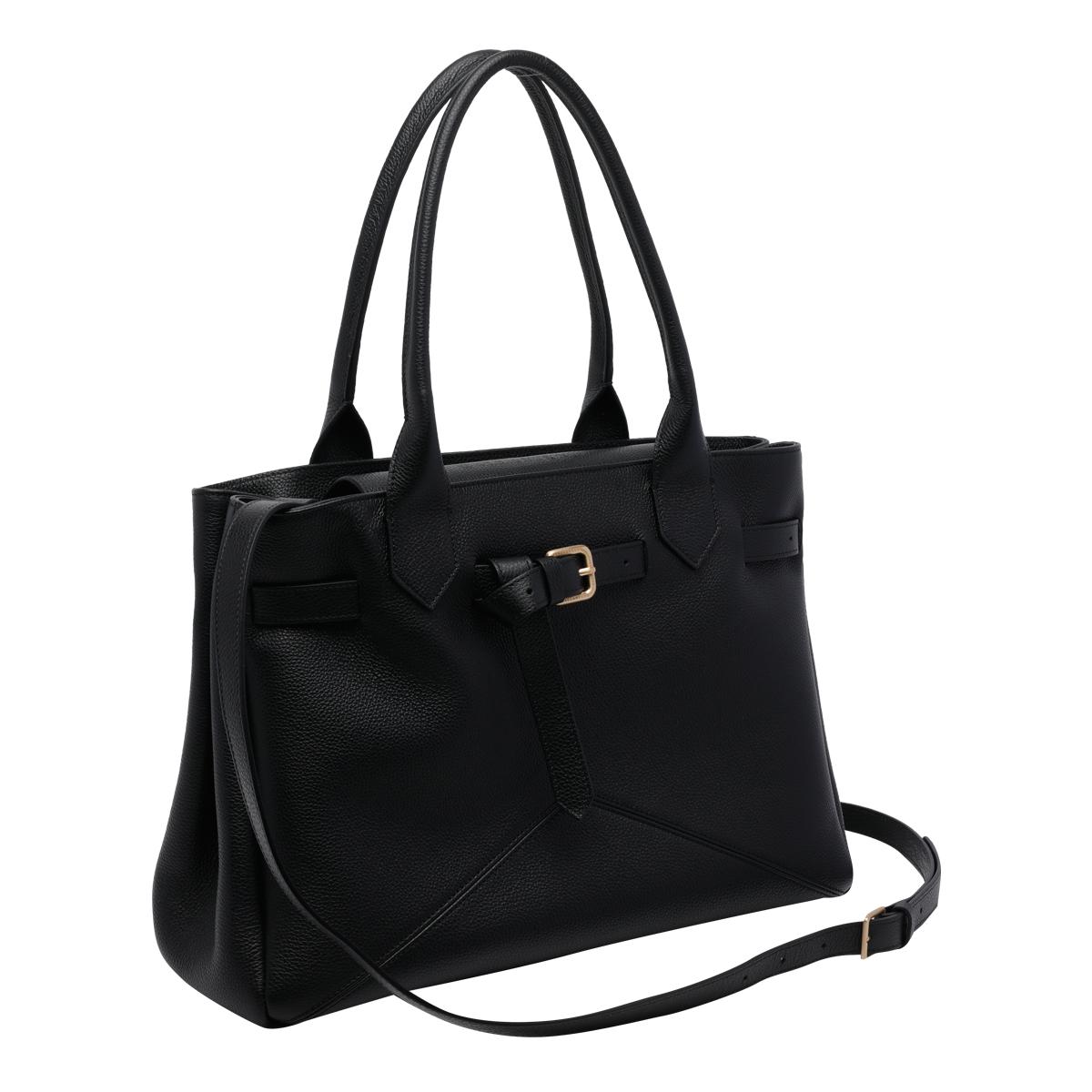 ballantyne bags black calf leather - women