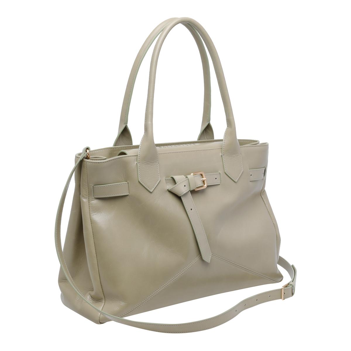 ballantyne bags green calf leather - women