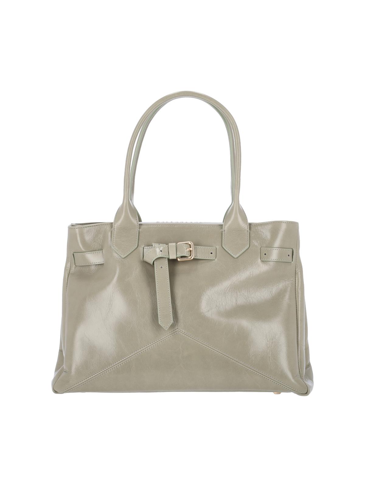 ballantyne bags grey leather - women