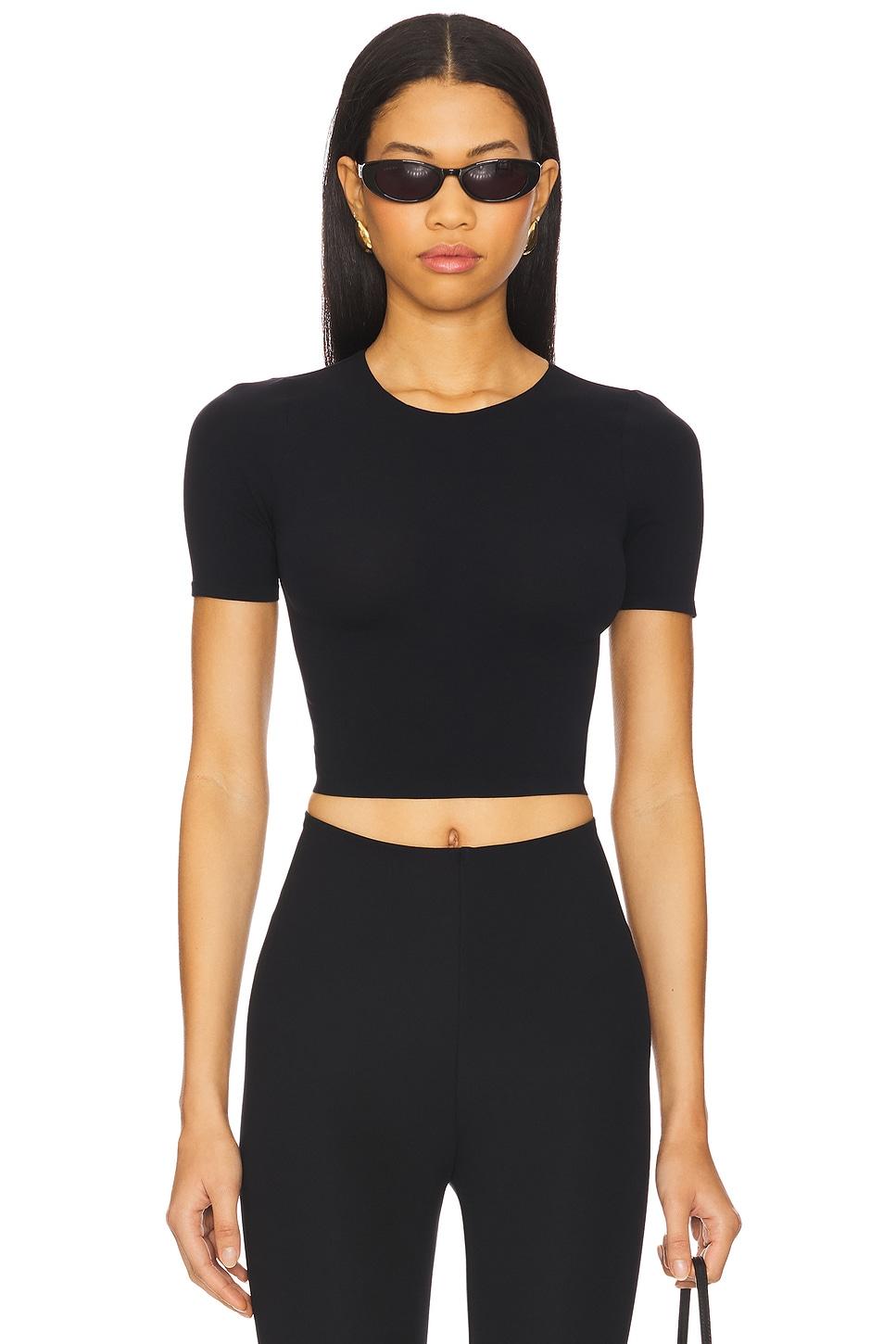 ballet body cropped crewneck tee