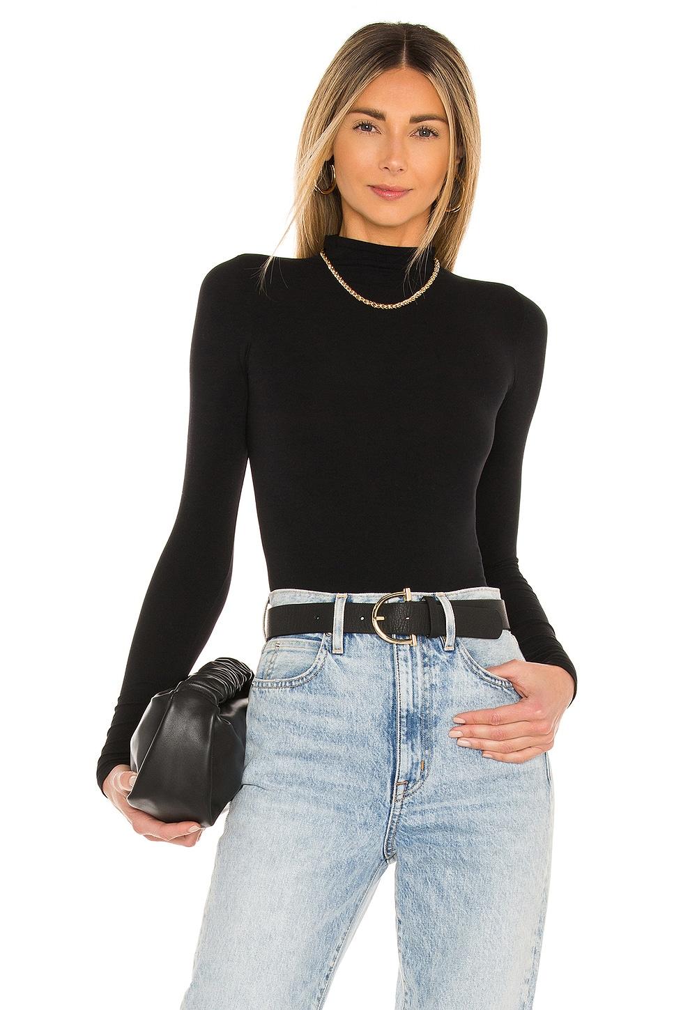 ballet body mockneck bodysuit