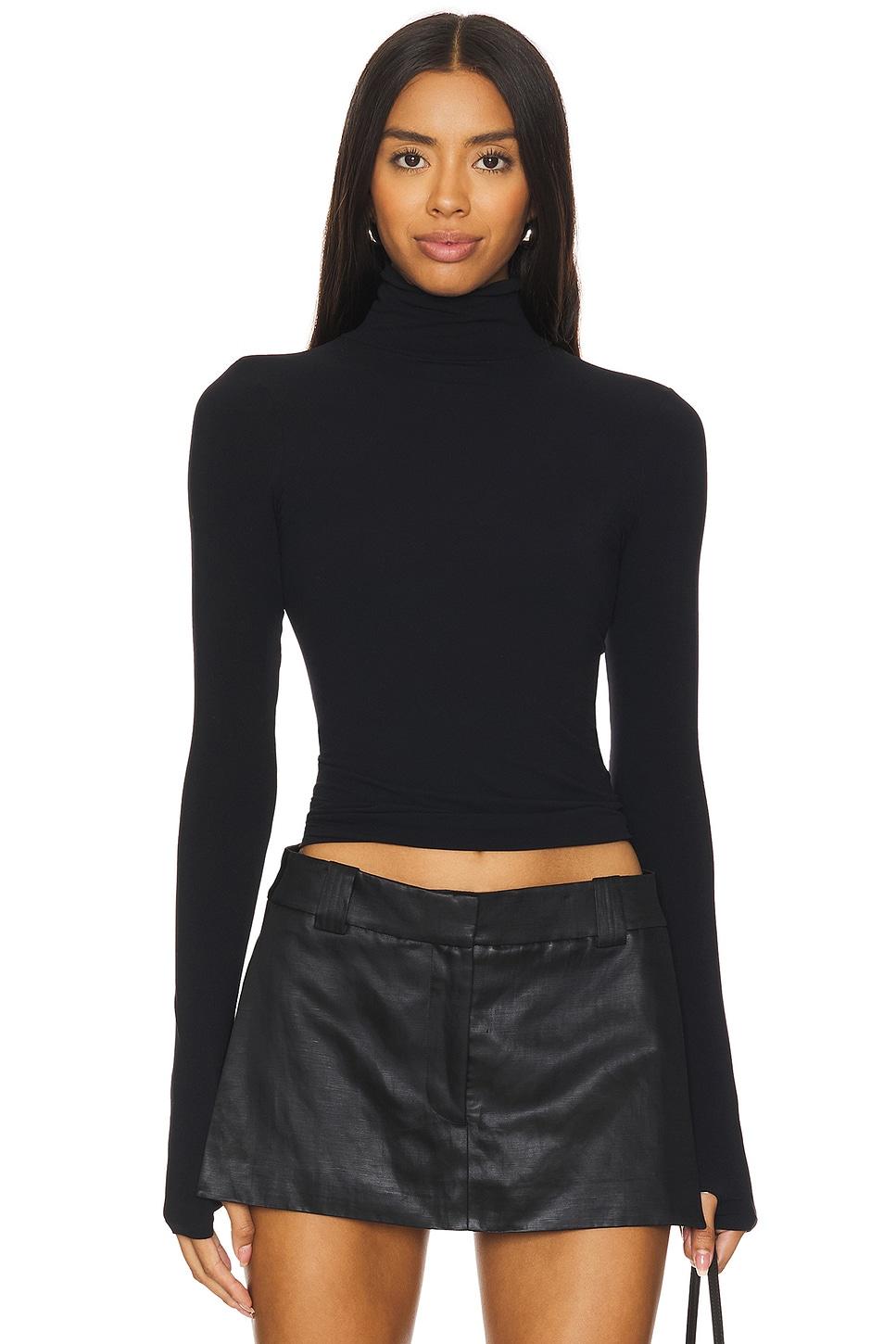 ballet body turtleneck long sleeve top